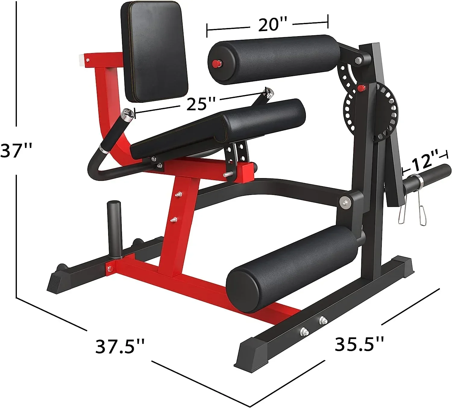 syedee Leg Press, Hack Squat And Leg Extension Machine - Lower Body Home Gym - Image 5 syedee Leg Press, Hack Squat And Leg Extension Machine - Lower Body Home Gym - Image 5