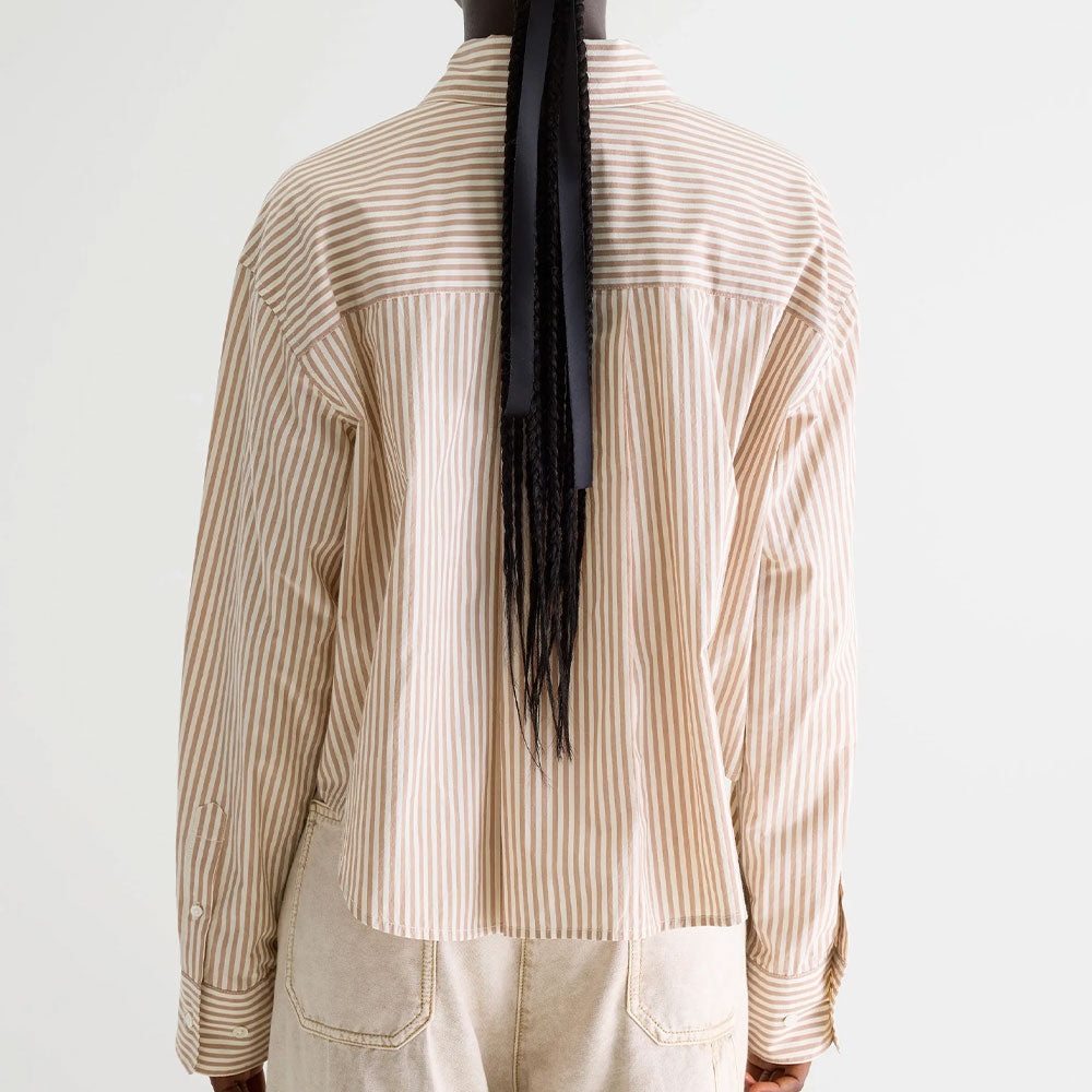 Bellerose - Chemise rayée Johan - Malt