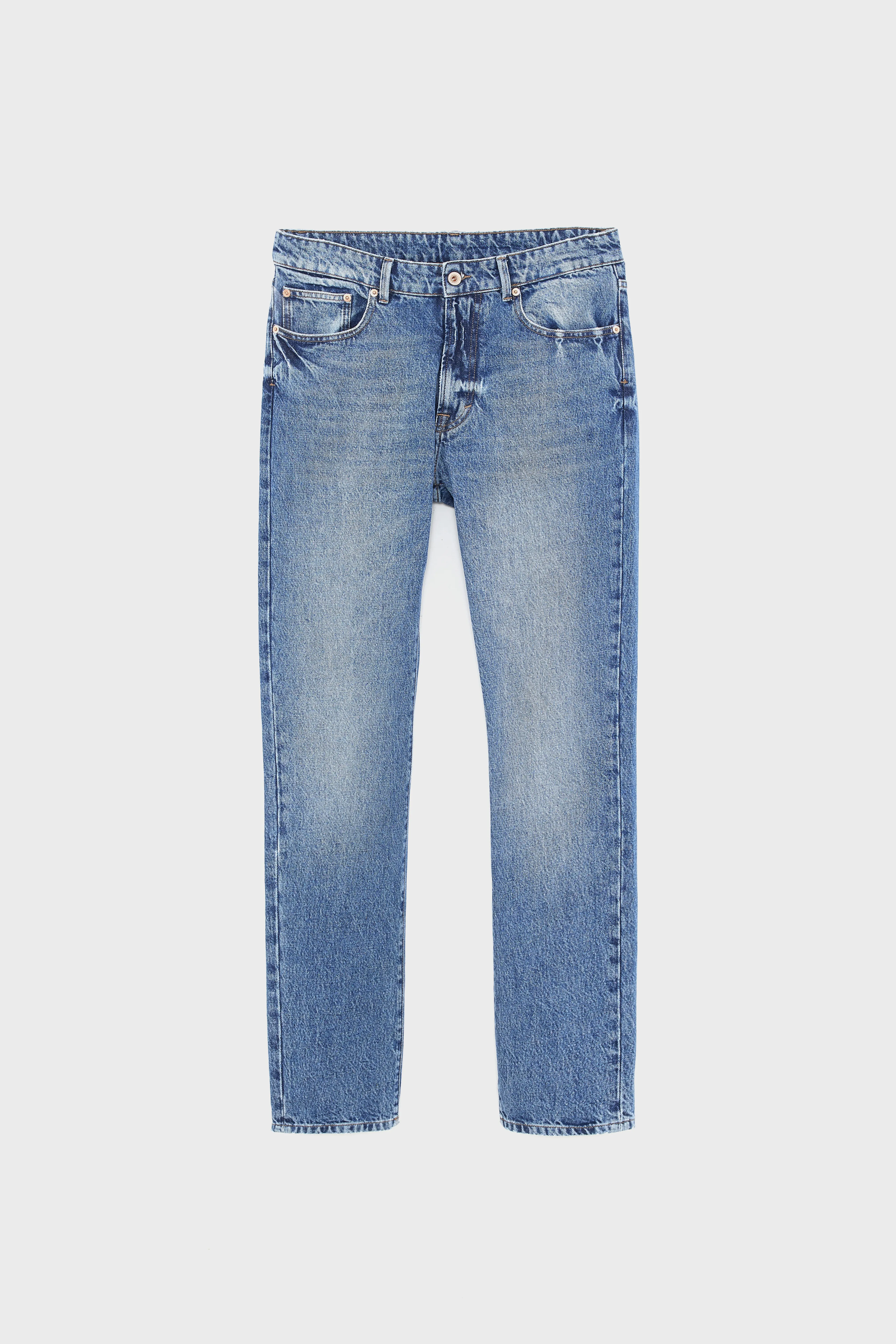 Bellerose Denim N. 04 - Slim blue jeans (251 / M / MD BLUE MARBLE)