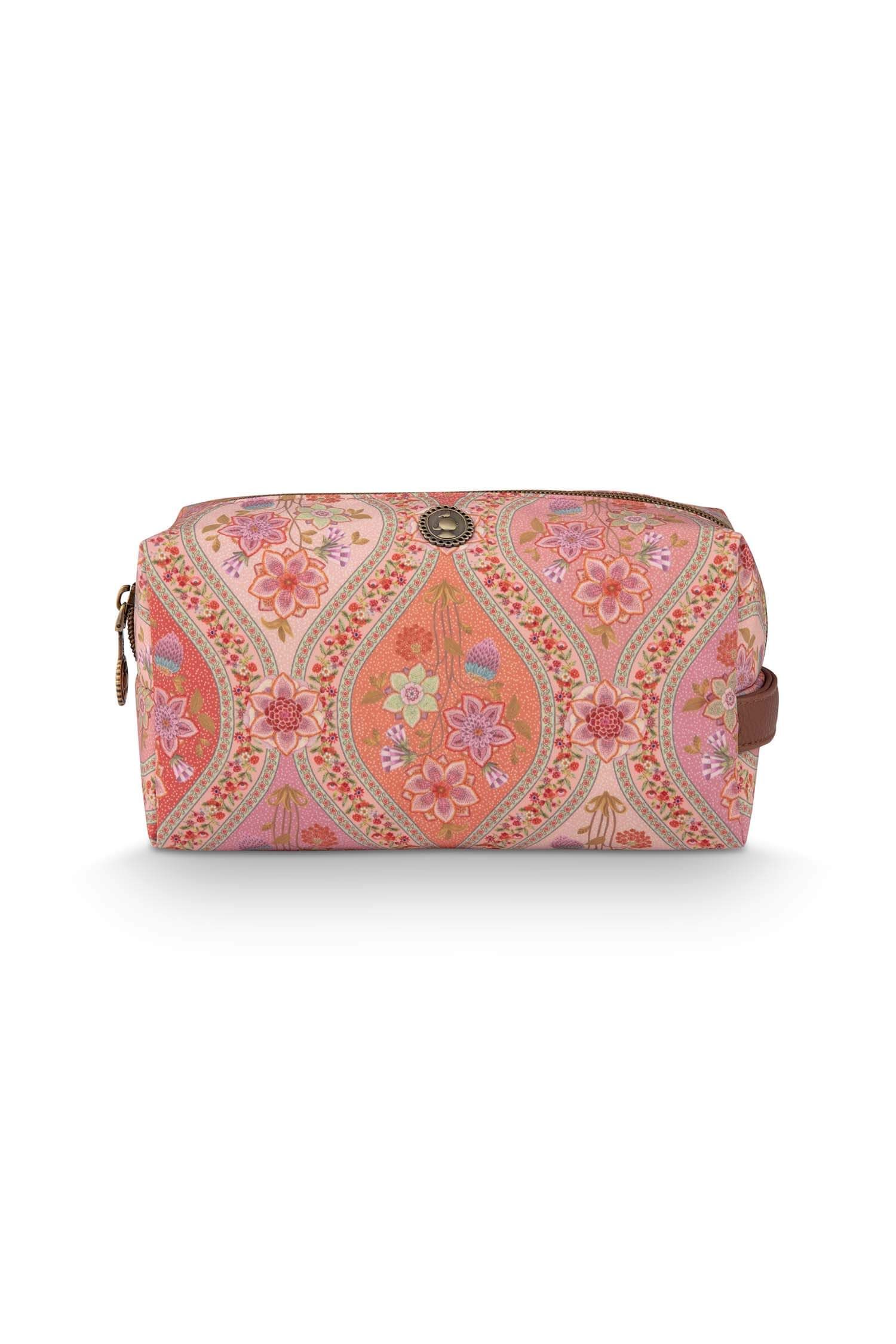 Cosmetic Bag Coco Medium Ornamento Orange