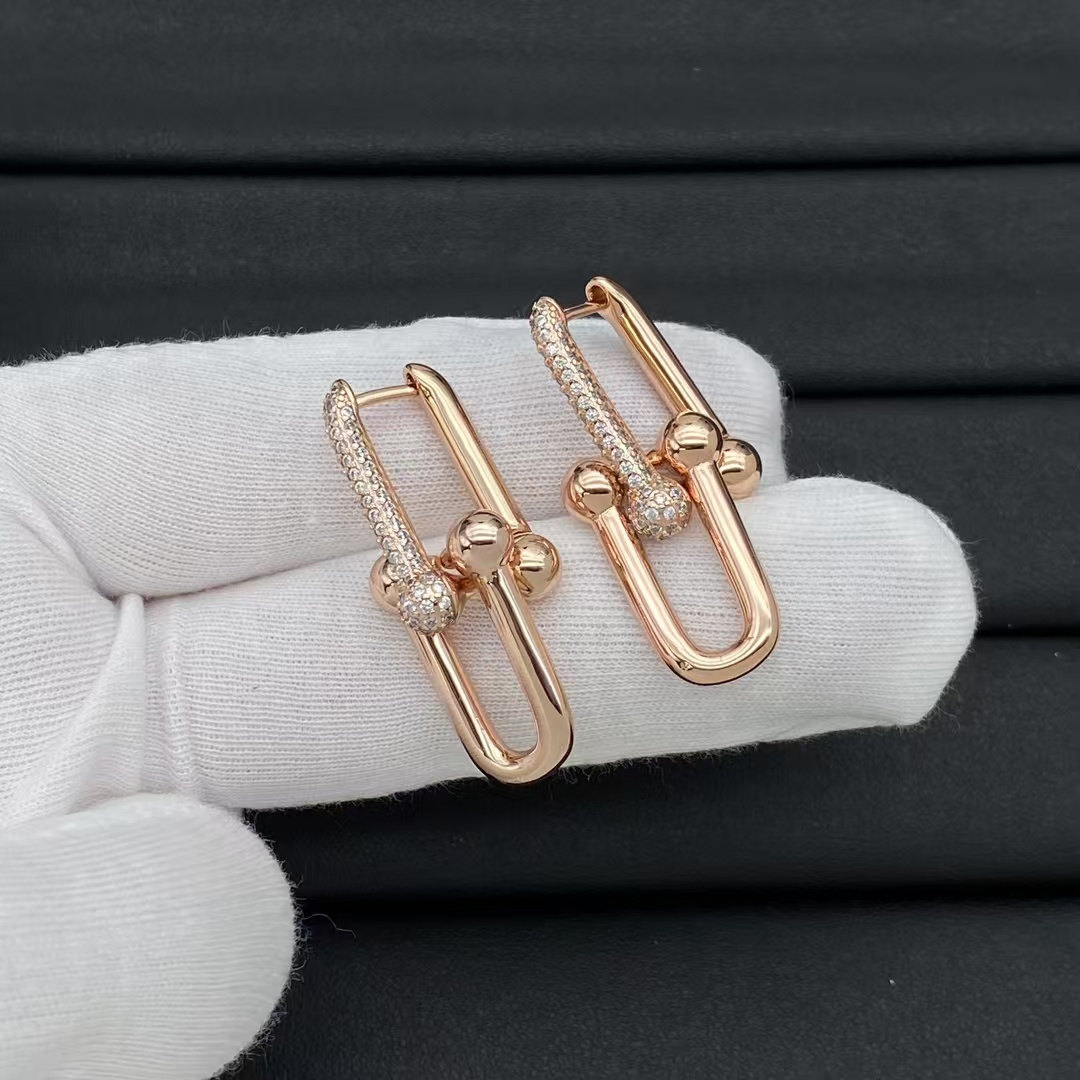 Tiffany HardWear Large Link Earrings - Original Replica Club