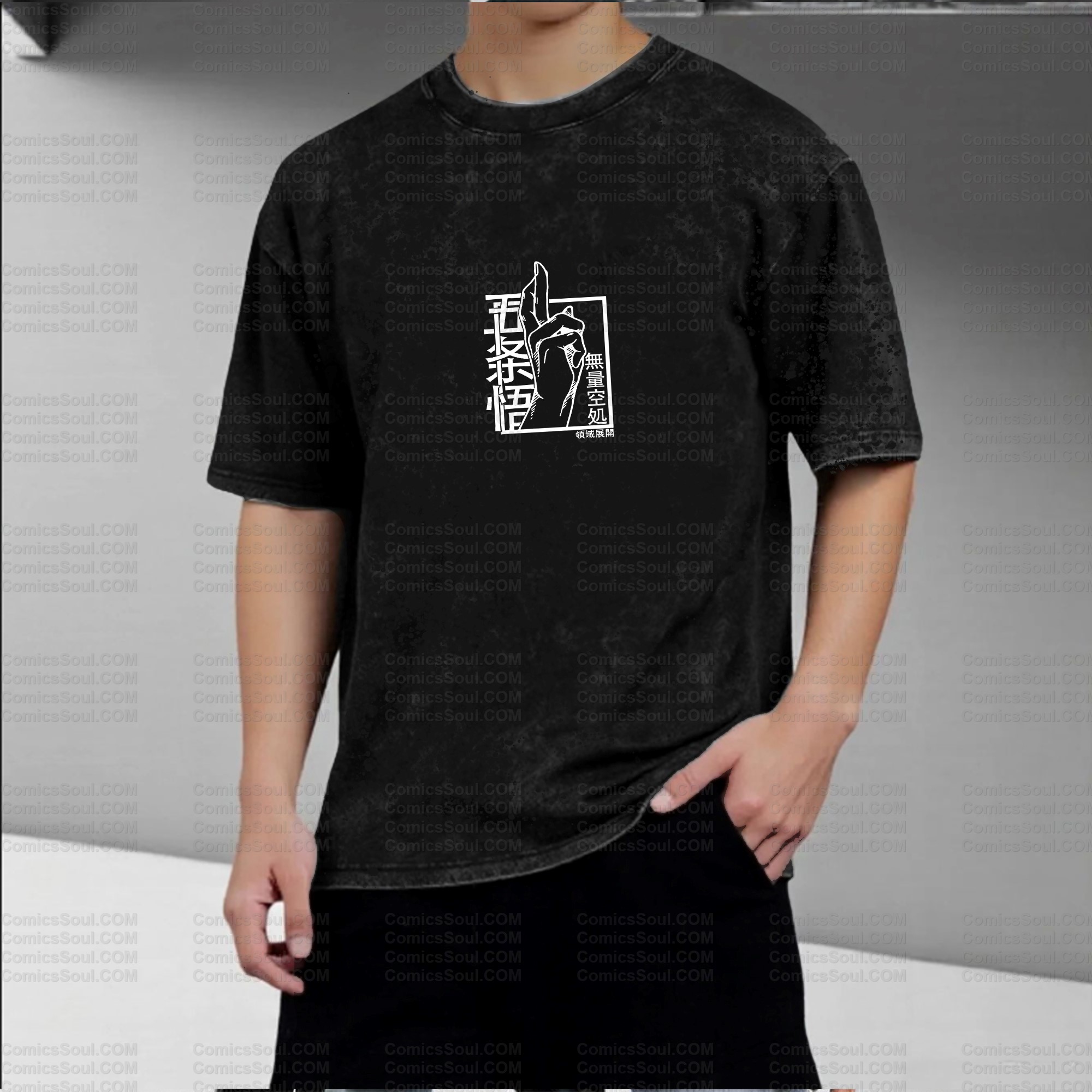 Printed Unisex Washed T-Shirt TeeThreads Sustain the Scene with Custom Apparel