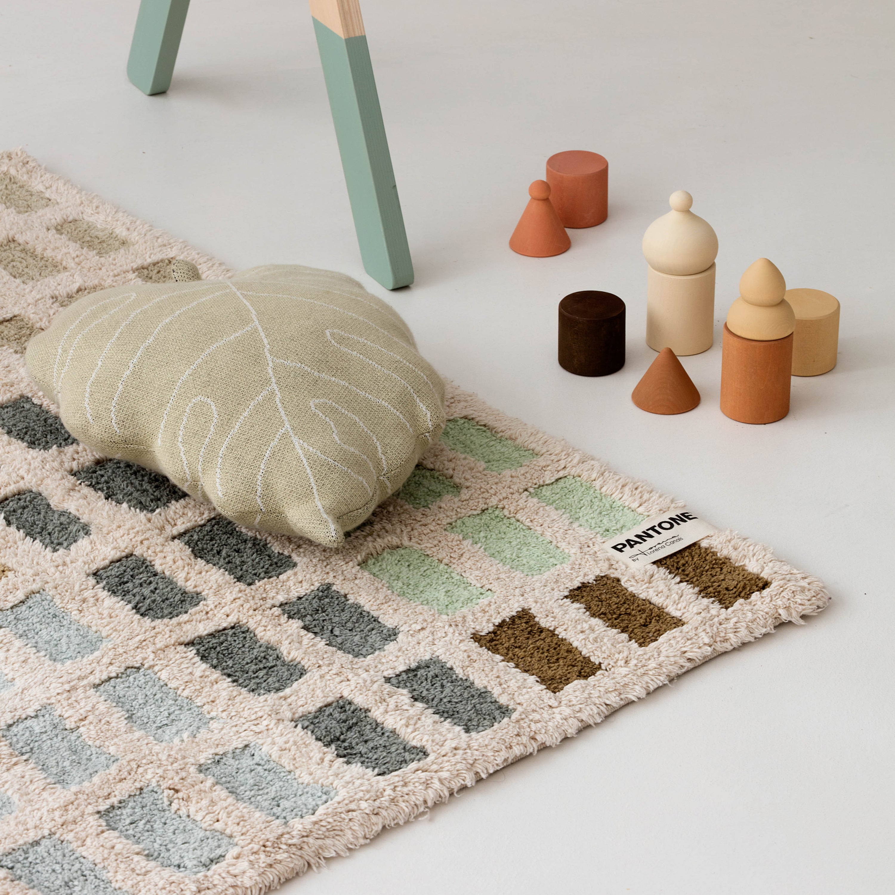 Lorena Canals Plants Kussen - Baby Blaadje