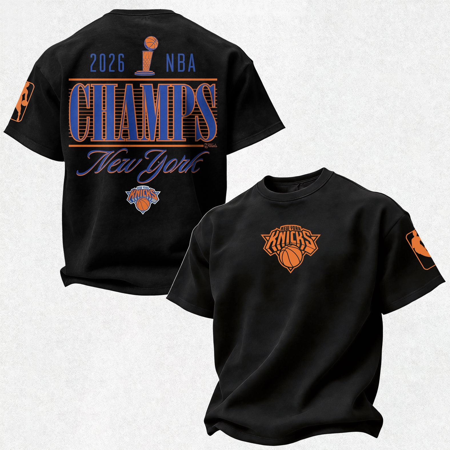 Retro Basketball Culture Champs Printed Unisex Oversized T-shirt