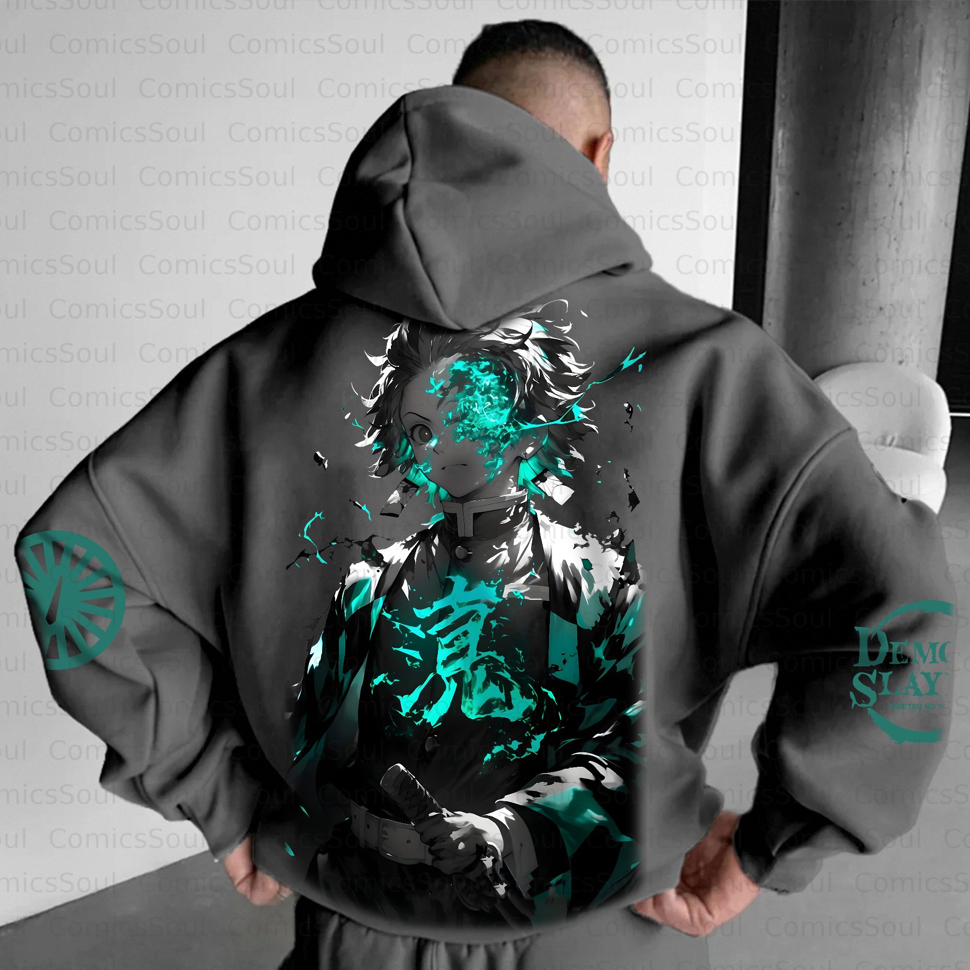 Unisex Anime Graphic Streetwear Vintage Plush Hoodie| KNY