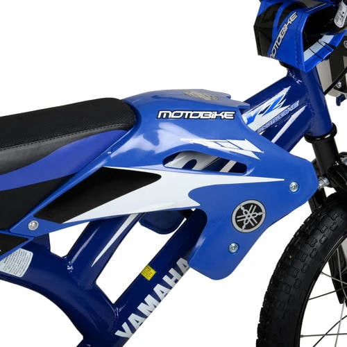 16" Moto BMX Boys Bike, Blue - Image 6