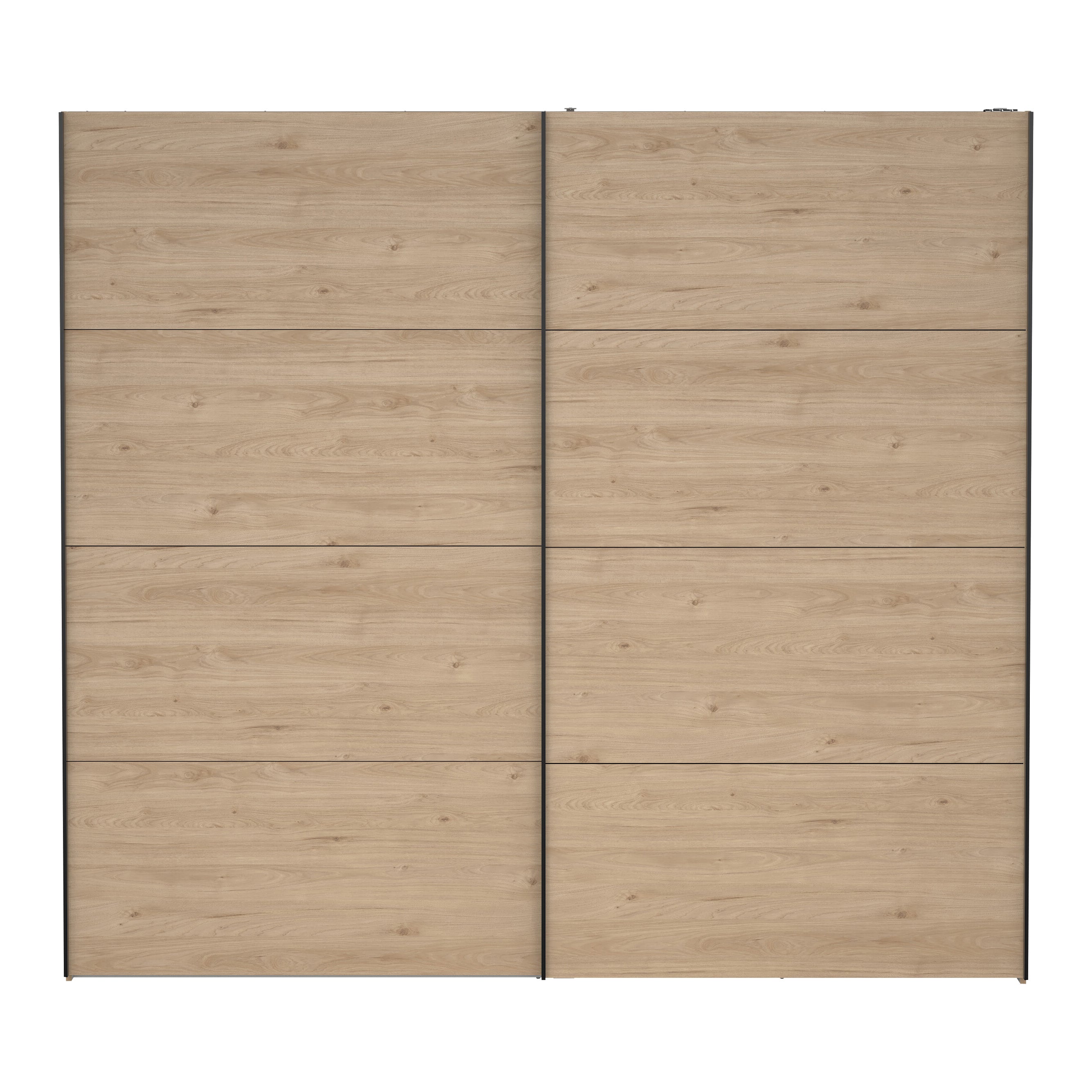 Blokker basic Lana Kledingkast - Eiken - B 242,7 cm