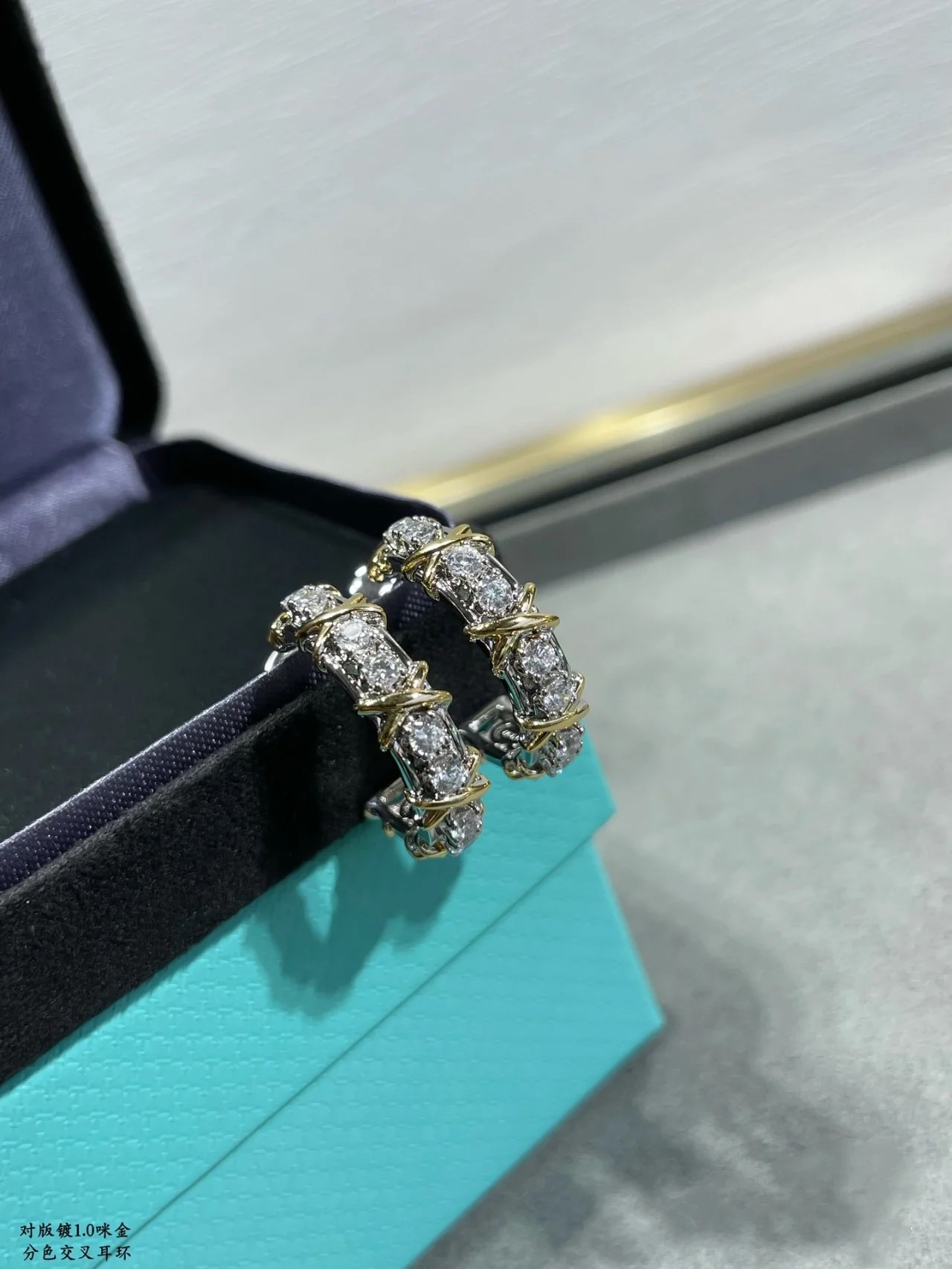 Tiffany Cross Earrings - Original Replica Club