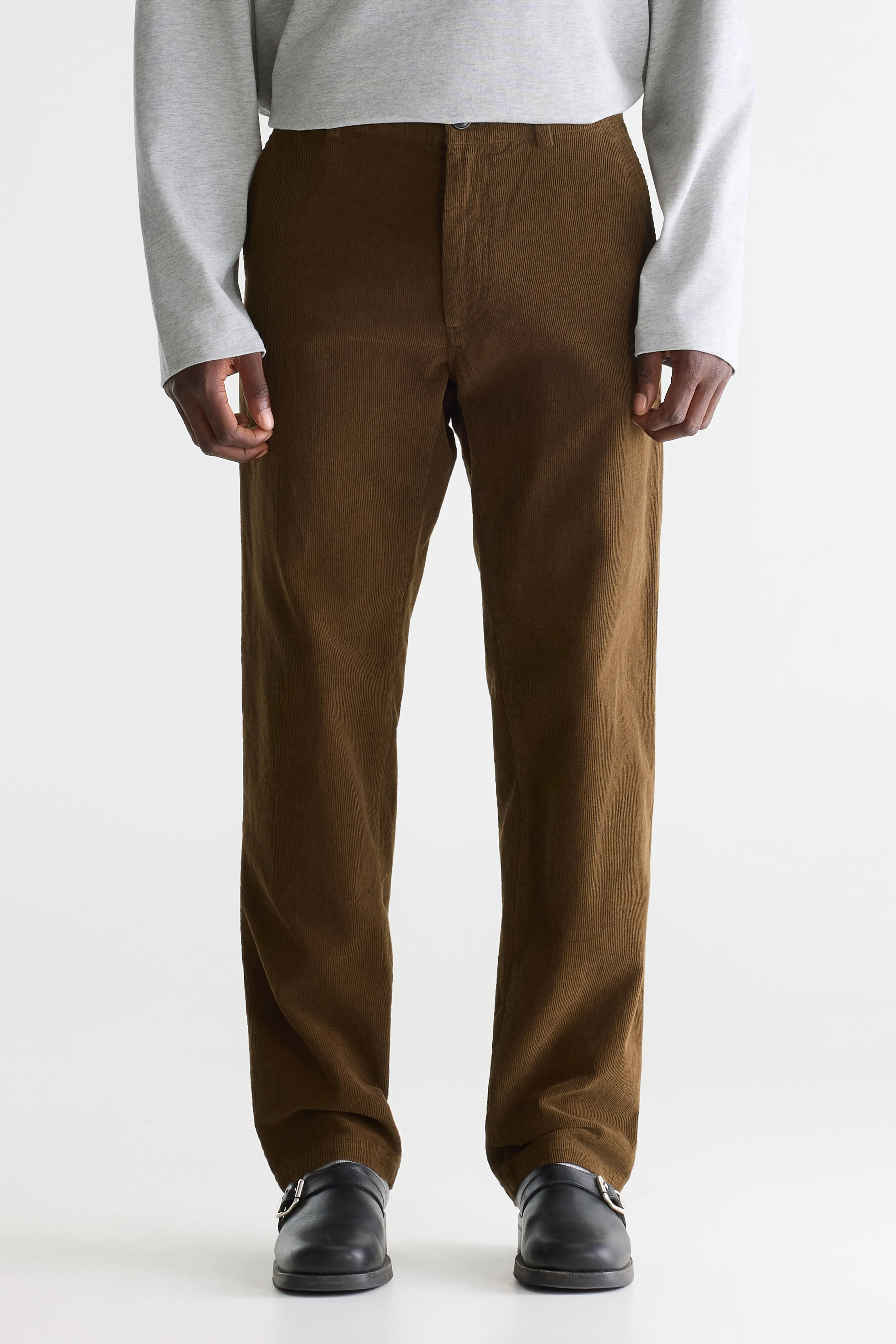 Bellerose Jagger corduroy chino trousers (261 / M / OLIVE)