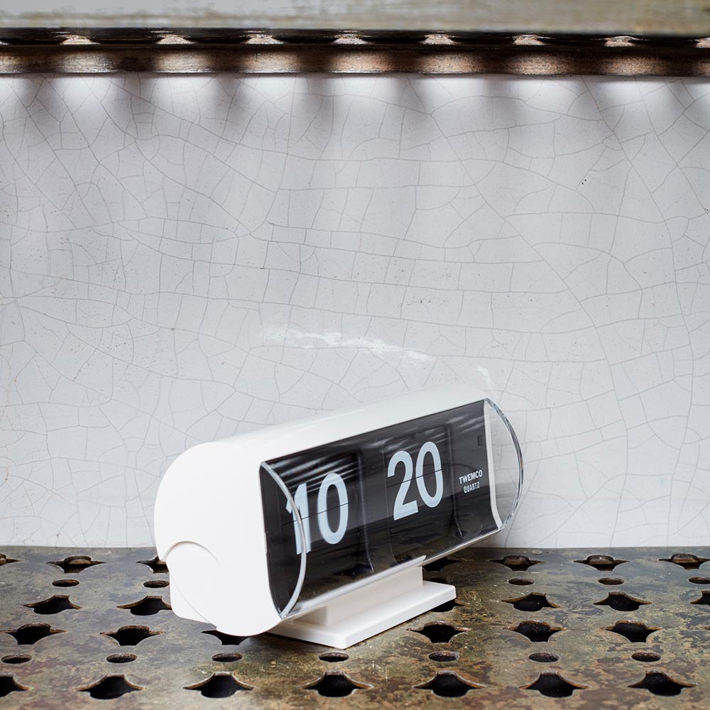 Horloge Twemco QT 30 - Blanc