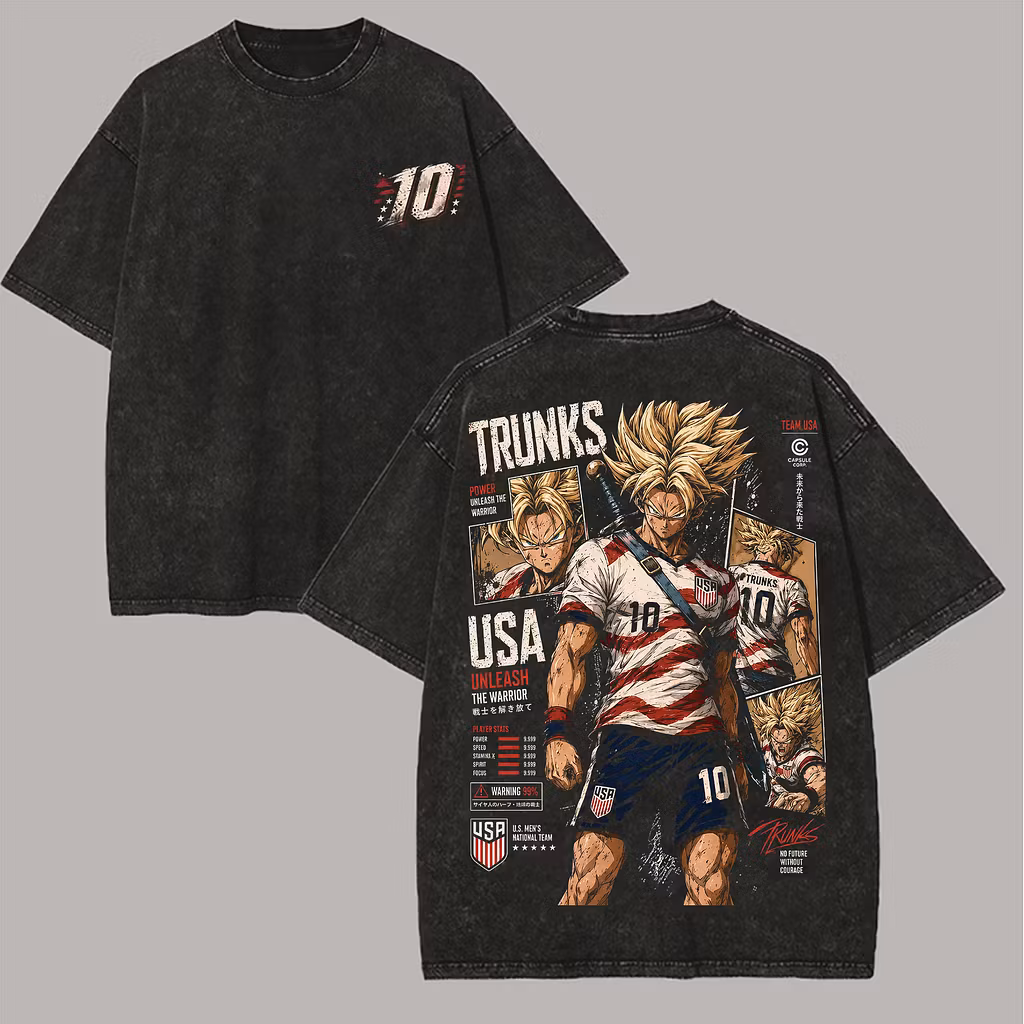 Trunks World Cup USA 2026 Unisex Washed T-Shirt