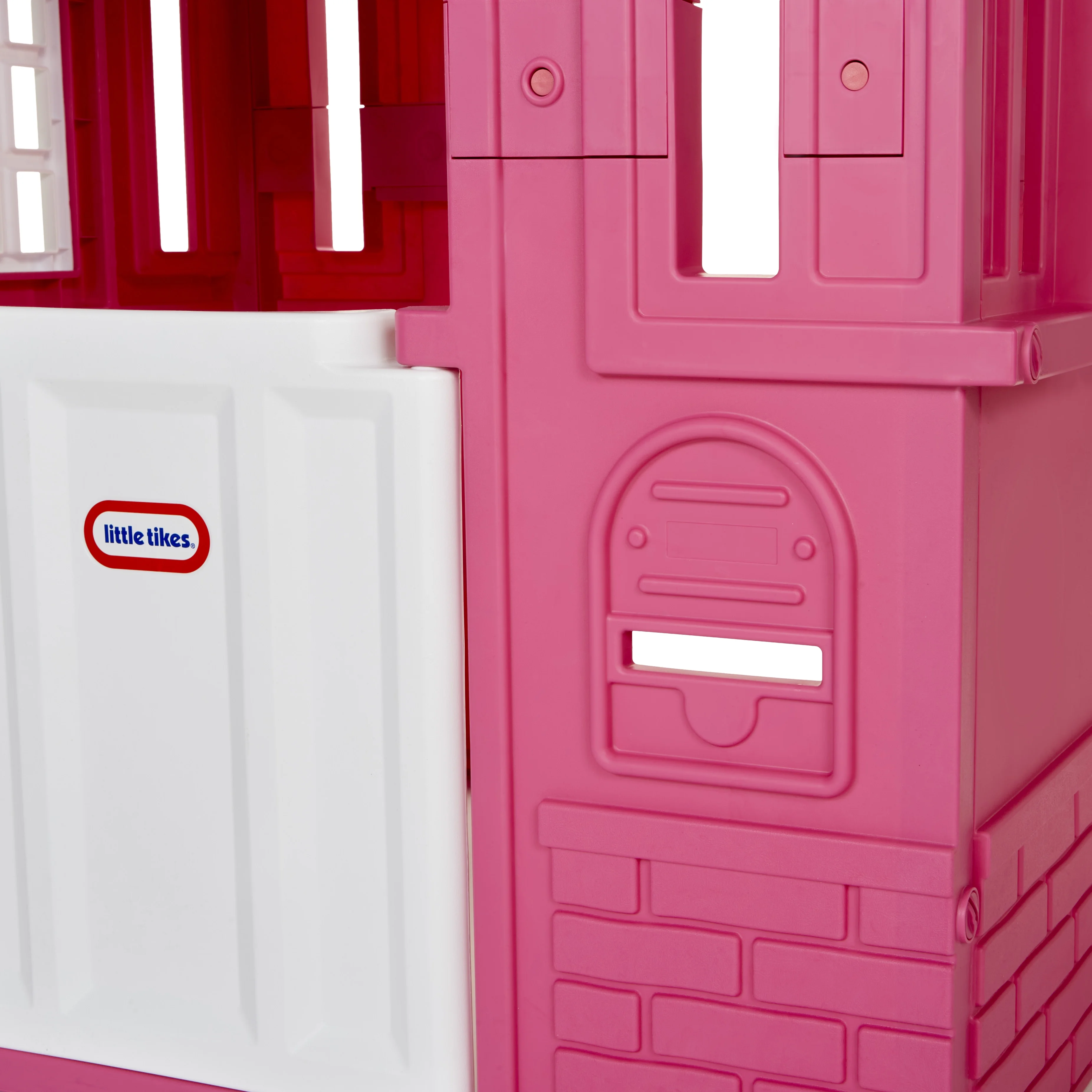 Little Tikes Cape Cottage House, Pink - Pretend Playhouse with Working Doors, Window Shutters, and Flag Holder, for Kids 2-8 Years Old - Image 6