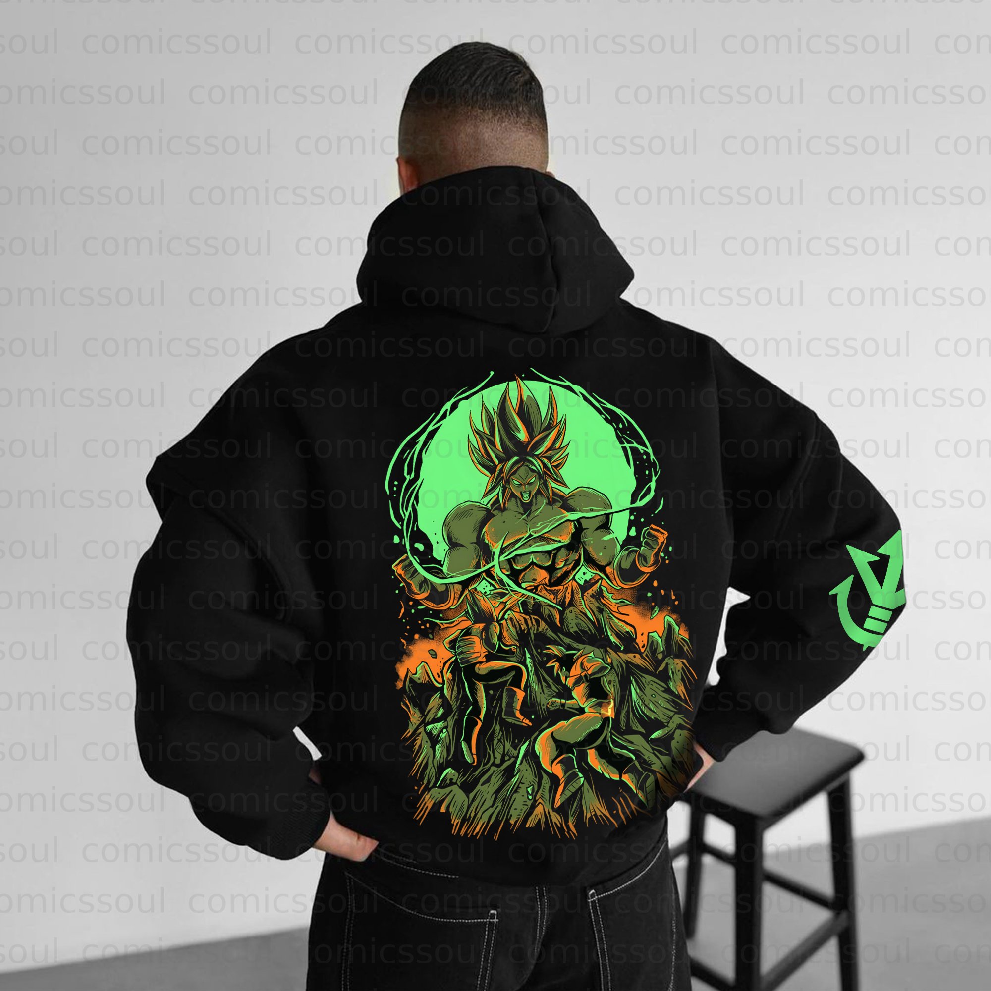 Unisex Anime Graphic Streetwear Vintage Hoodie丨Comicssoul