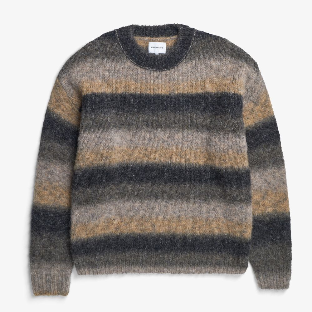 Norse Projects - Sweat dégradé Jonas - Kaki
