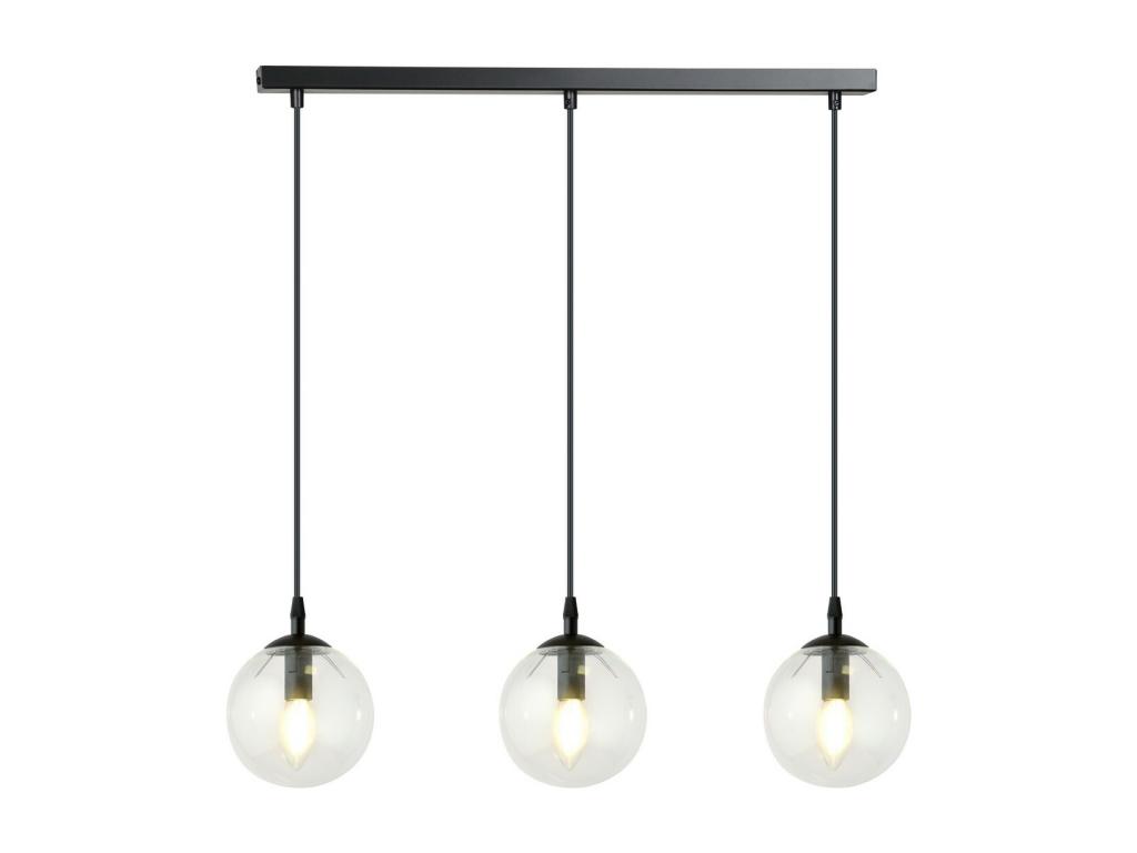 Lámpara de Suspensión Cosmo, Negro, 70x100x14 cm, hogardiseno