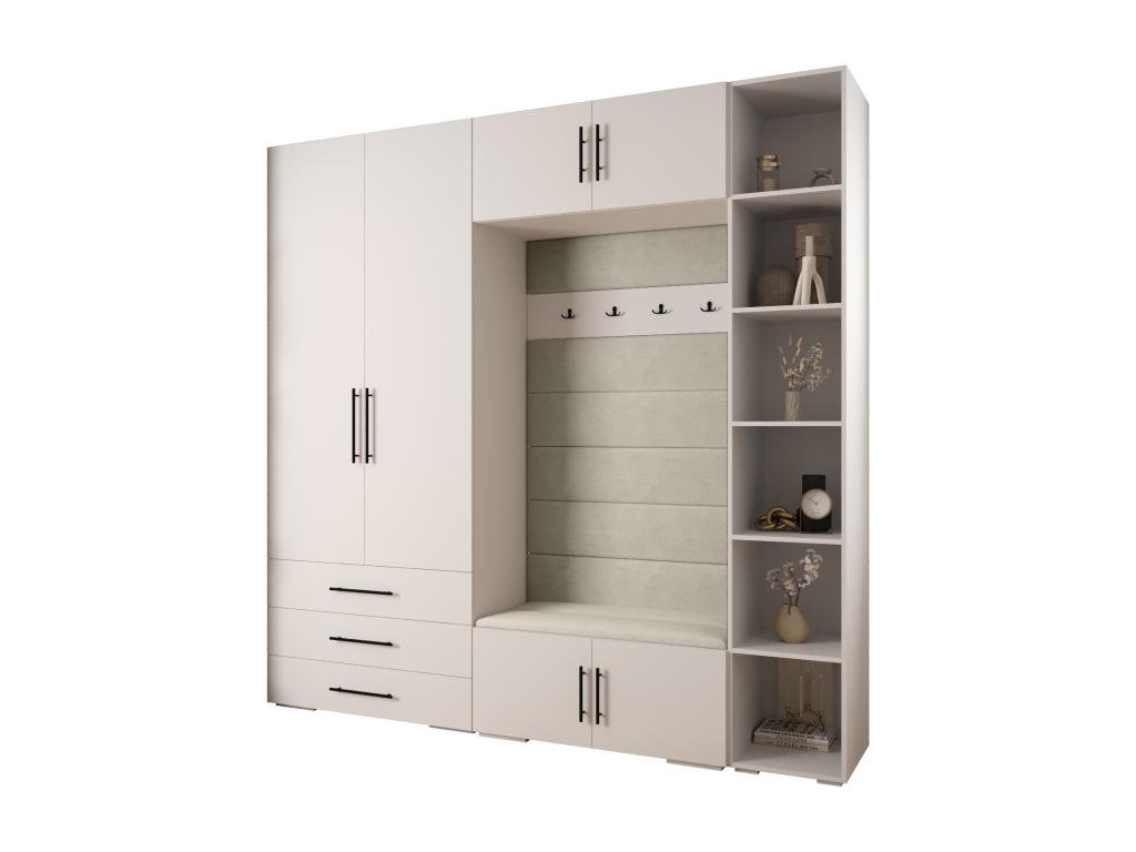 Nestliq 3 armario con puertas batientes 236 - 7/240/47