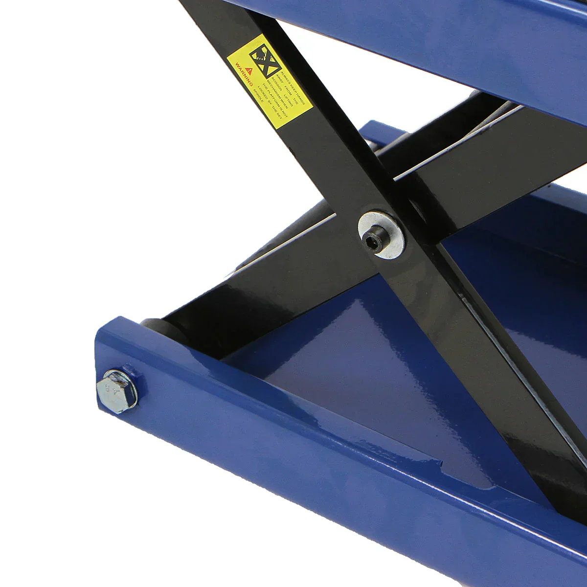 Motorcycle Scissor Jack 1100lbs Blue/Black - Image 4 Motorcycle Scissor Jack 1100lbs Blue/Black - Image 4