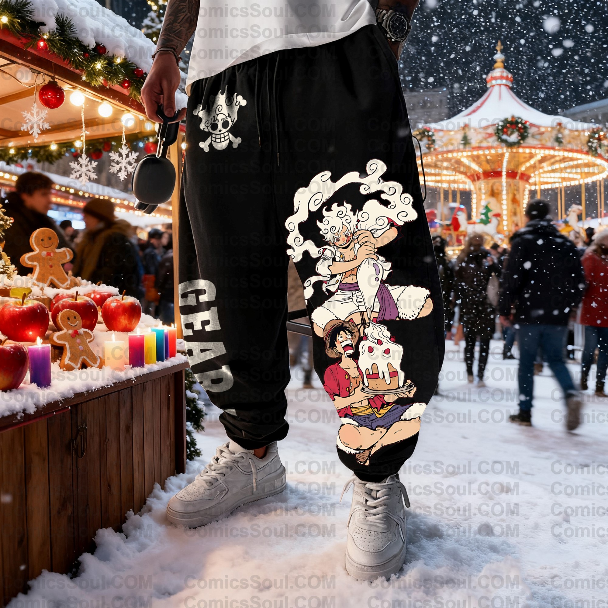 top sellerUnisex Casual Anime Streetwear Pants