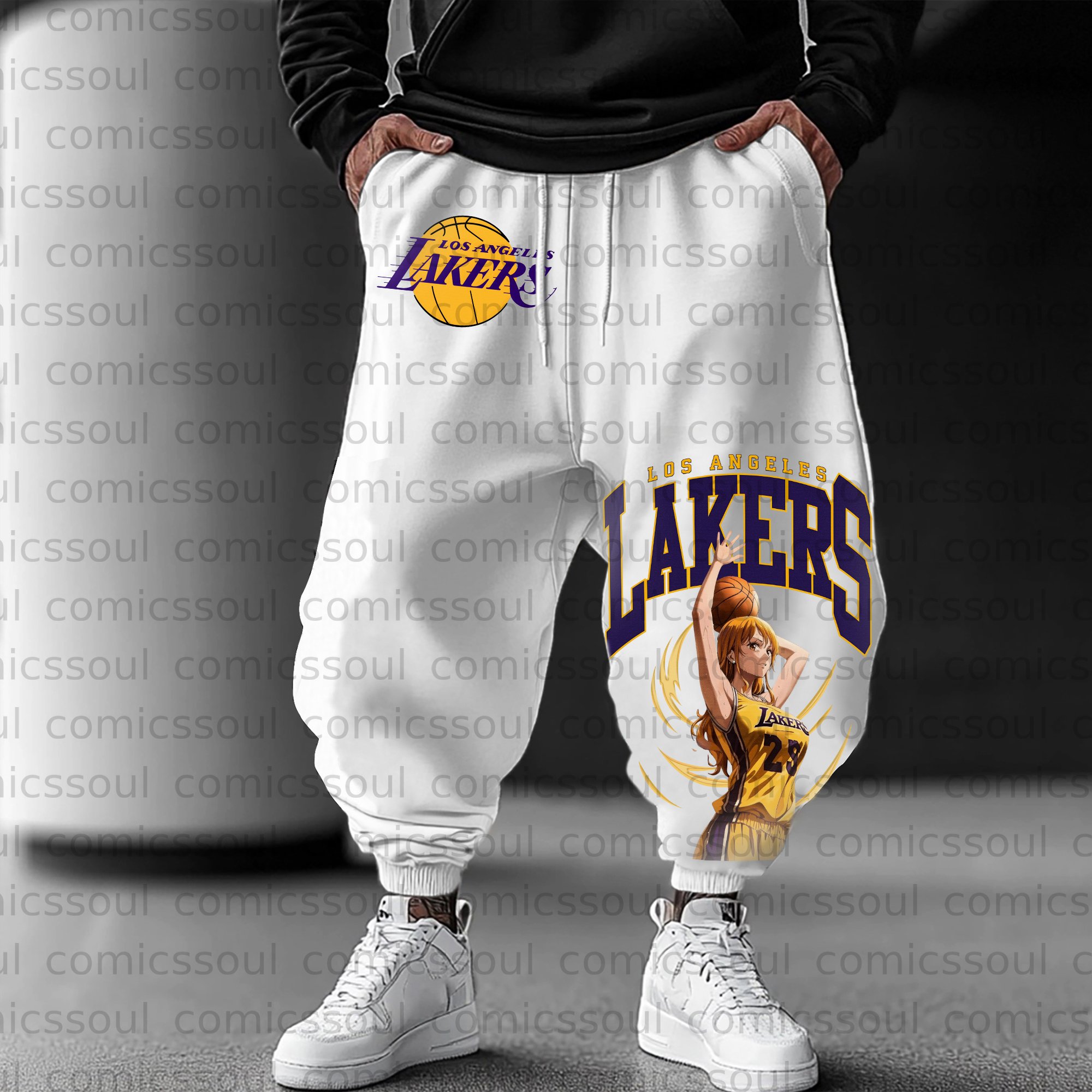 Unisex Anime Inspired Vintage Plush Pants