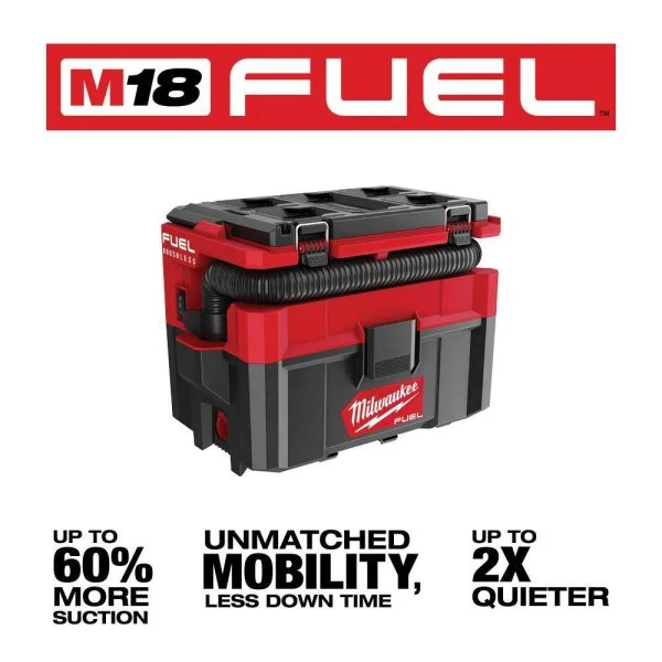 0970-20 Cordless 2.5-Gallon Wet/Dry Jobsite Vacuum with Battery and Charger