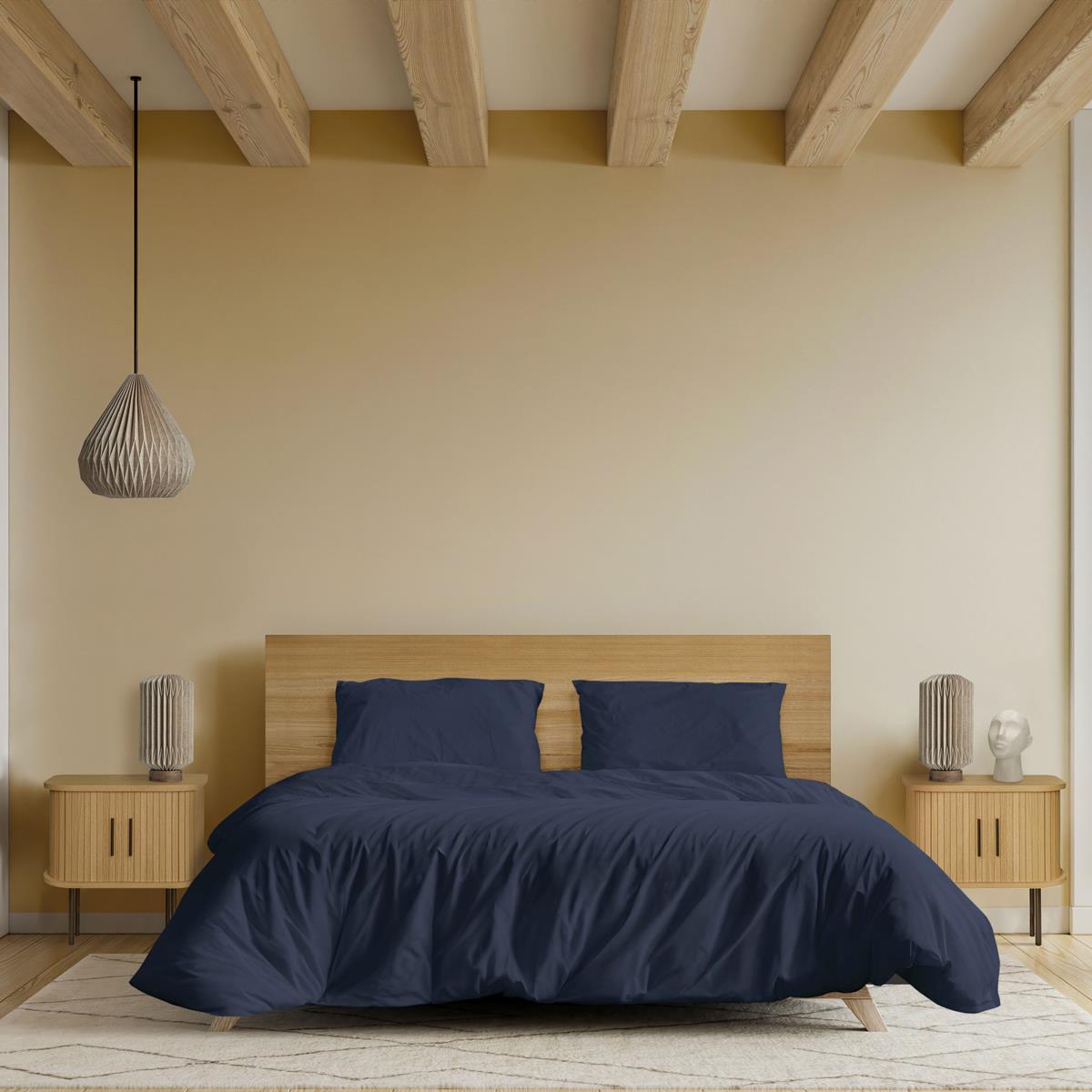 Blokker Fresh Dekbedovertrek 140 x 200/220 cm - Indigo Blue