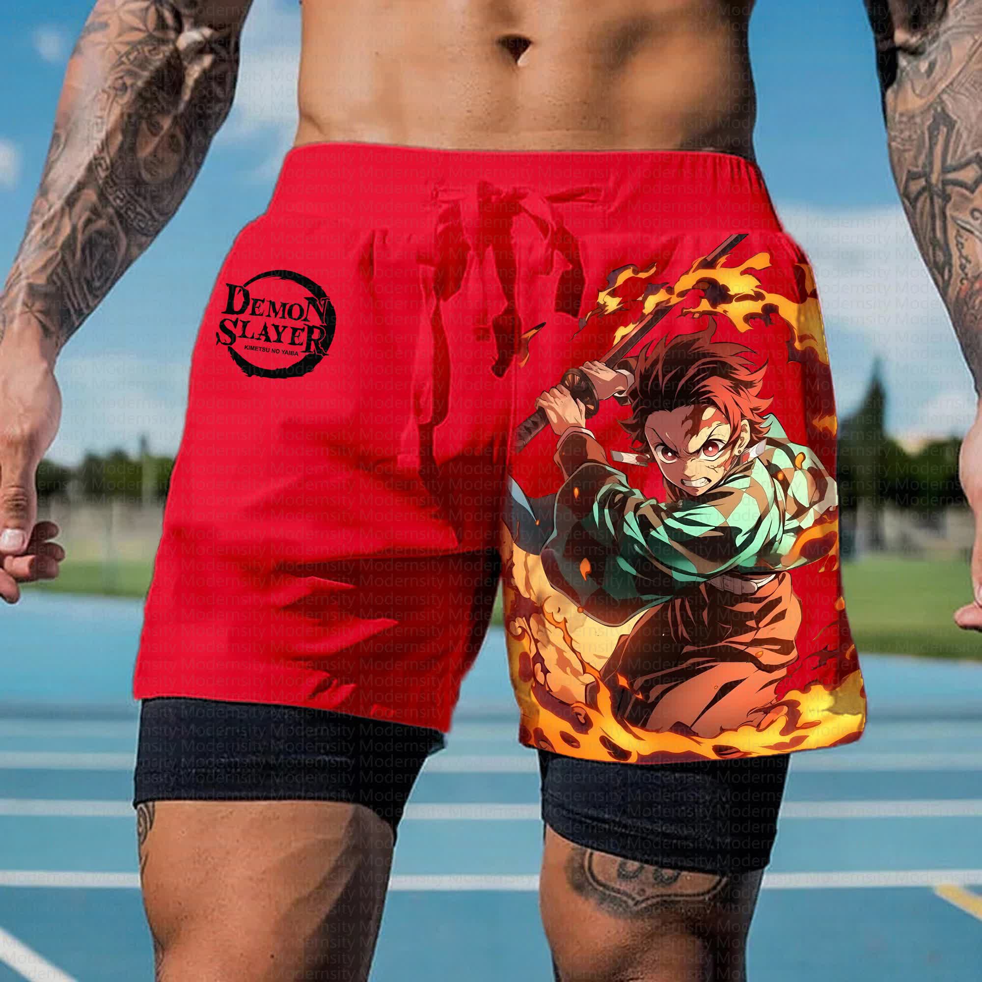 Unisex Casual Anime Streetwear Shorts 丨Comicssoul