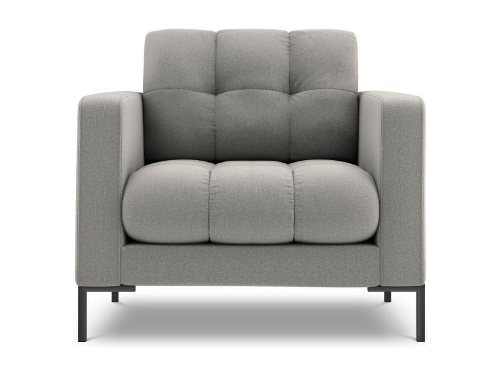 Sillón Nestleano de tejido estructural gris claro - 87x92x75cm
