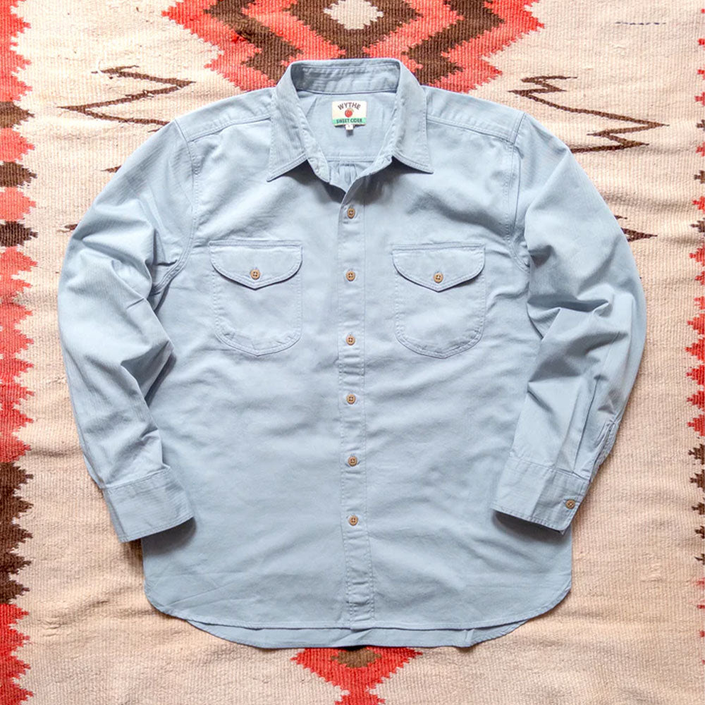 Wythe - Chemise Officier - Bleu