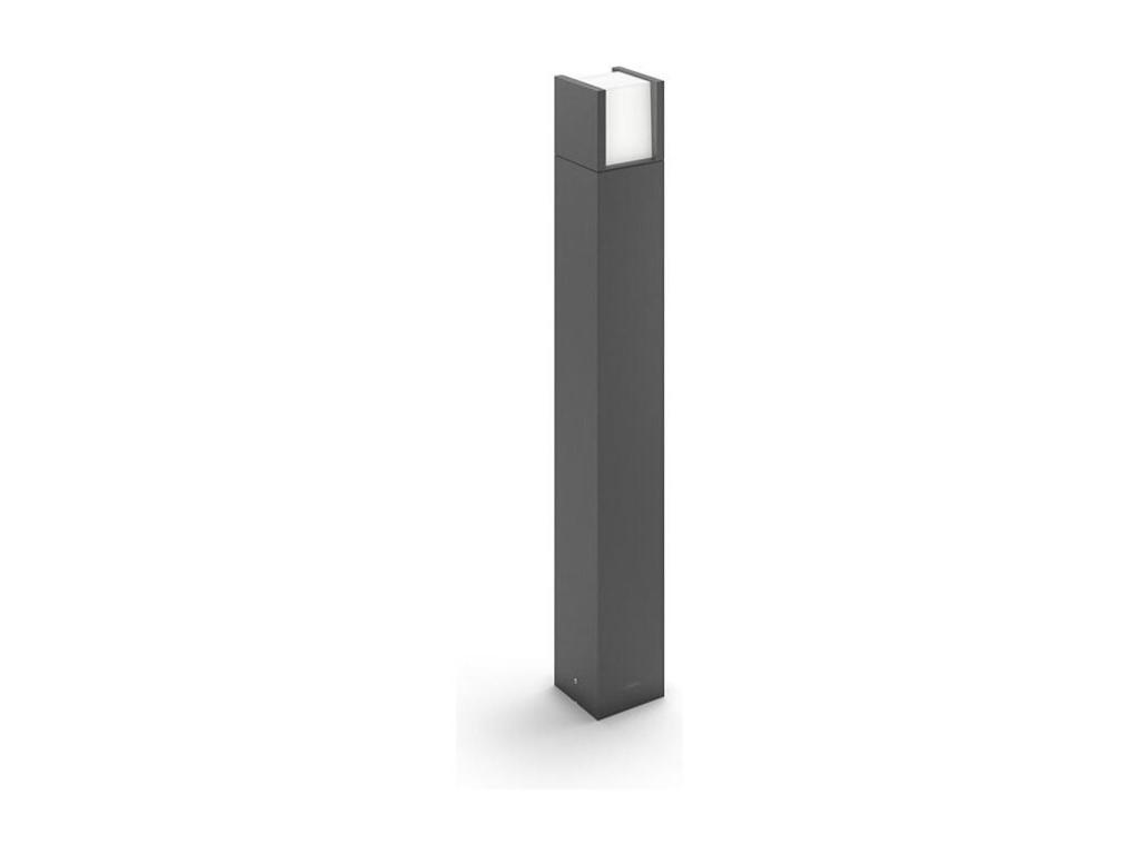 Baliza Exterior LED 6W Superficie Pie 77cm Post Arbour Antracita 4000K