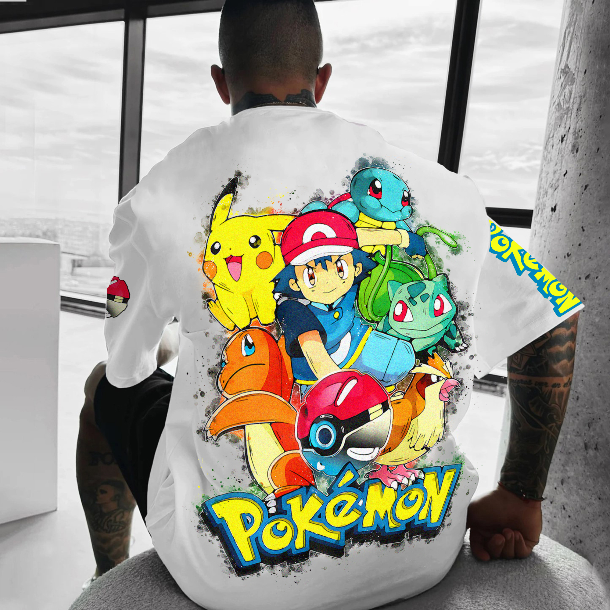 Unisex Anime Inspired Vintage T-Shirt丨Comicssoul