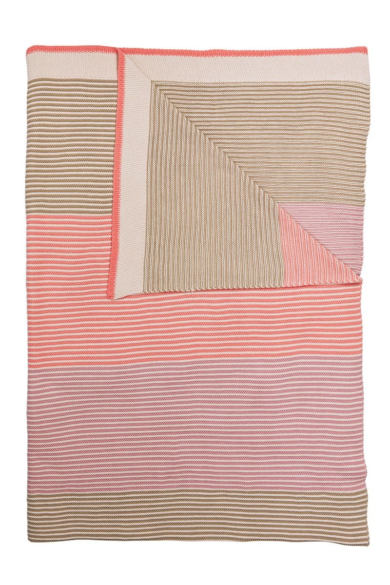 Throw Blockstripe Pastel