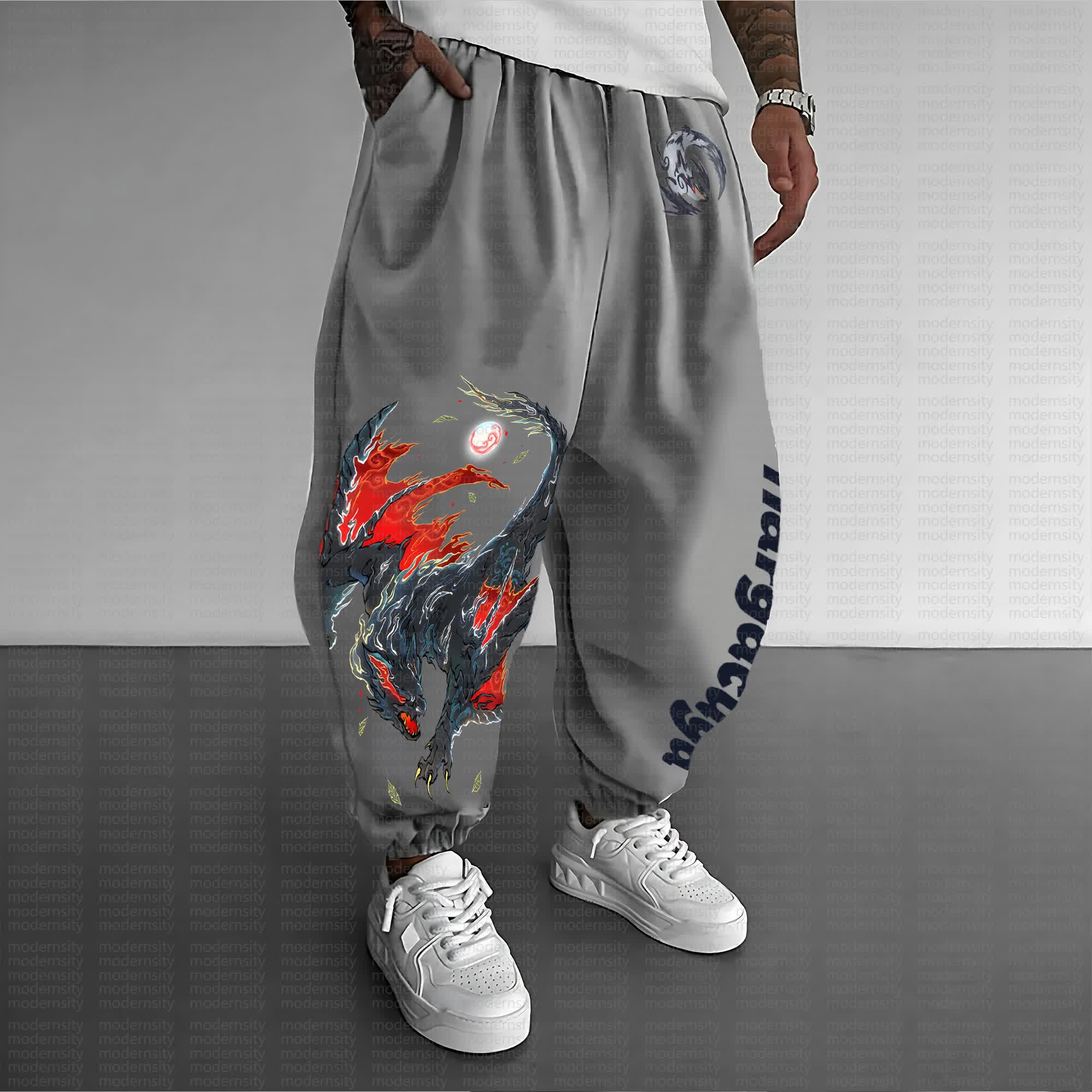 Unisex  “Comicssoul” Casual Anime Streetwear Pants