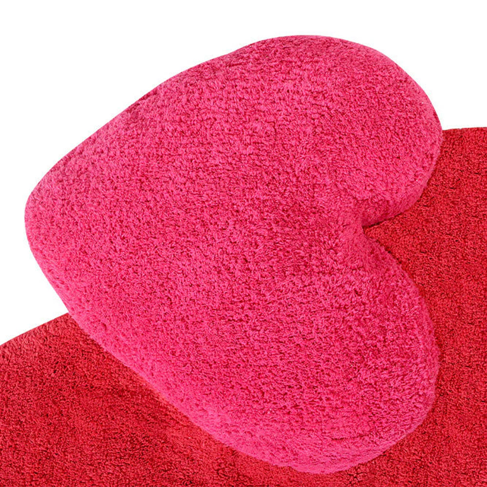 Lorena Canals Puffy Love Vloerkleed 160 x 180 cm - Rood