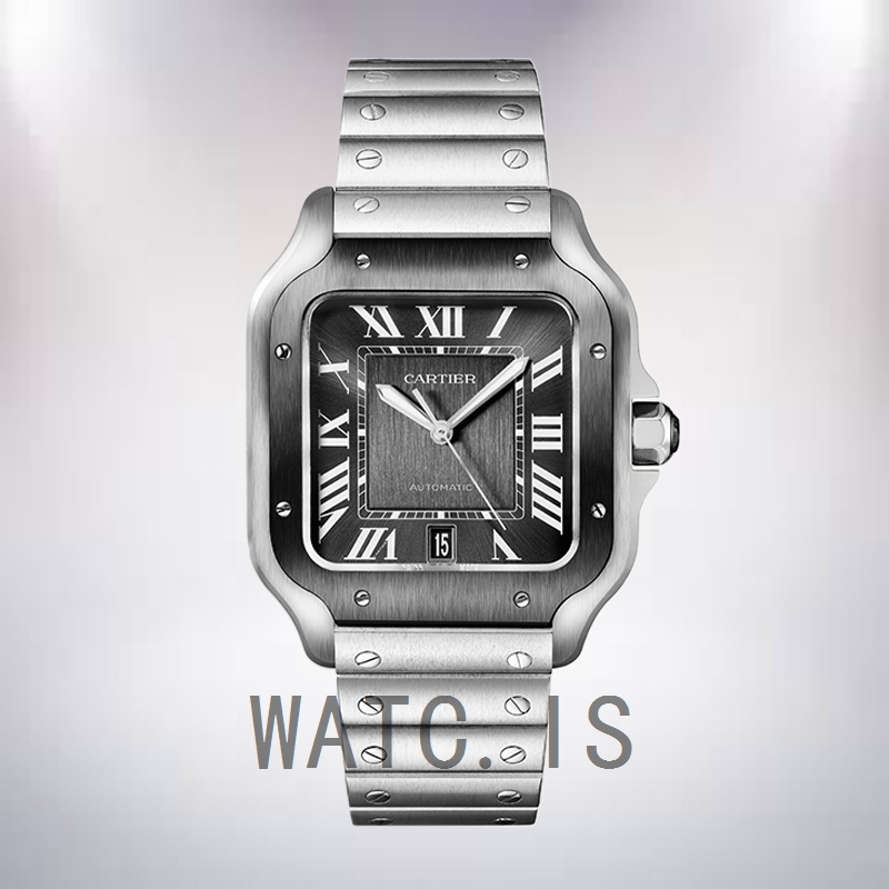Cartier Santos WSSA0037 39mm Men's Black Dial
