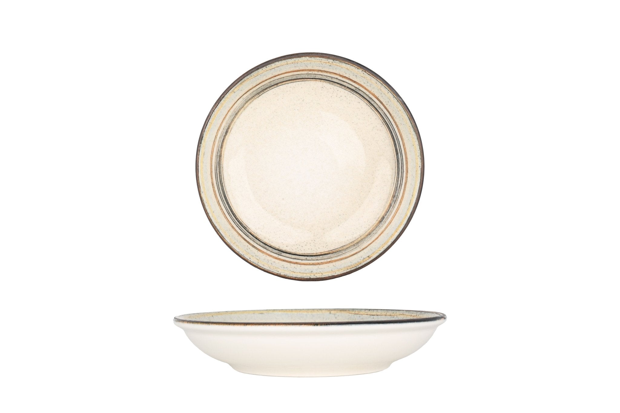 Bonna Serveerschaal - Cortado - Porselein - 20 cm (500cc) - set van 2
