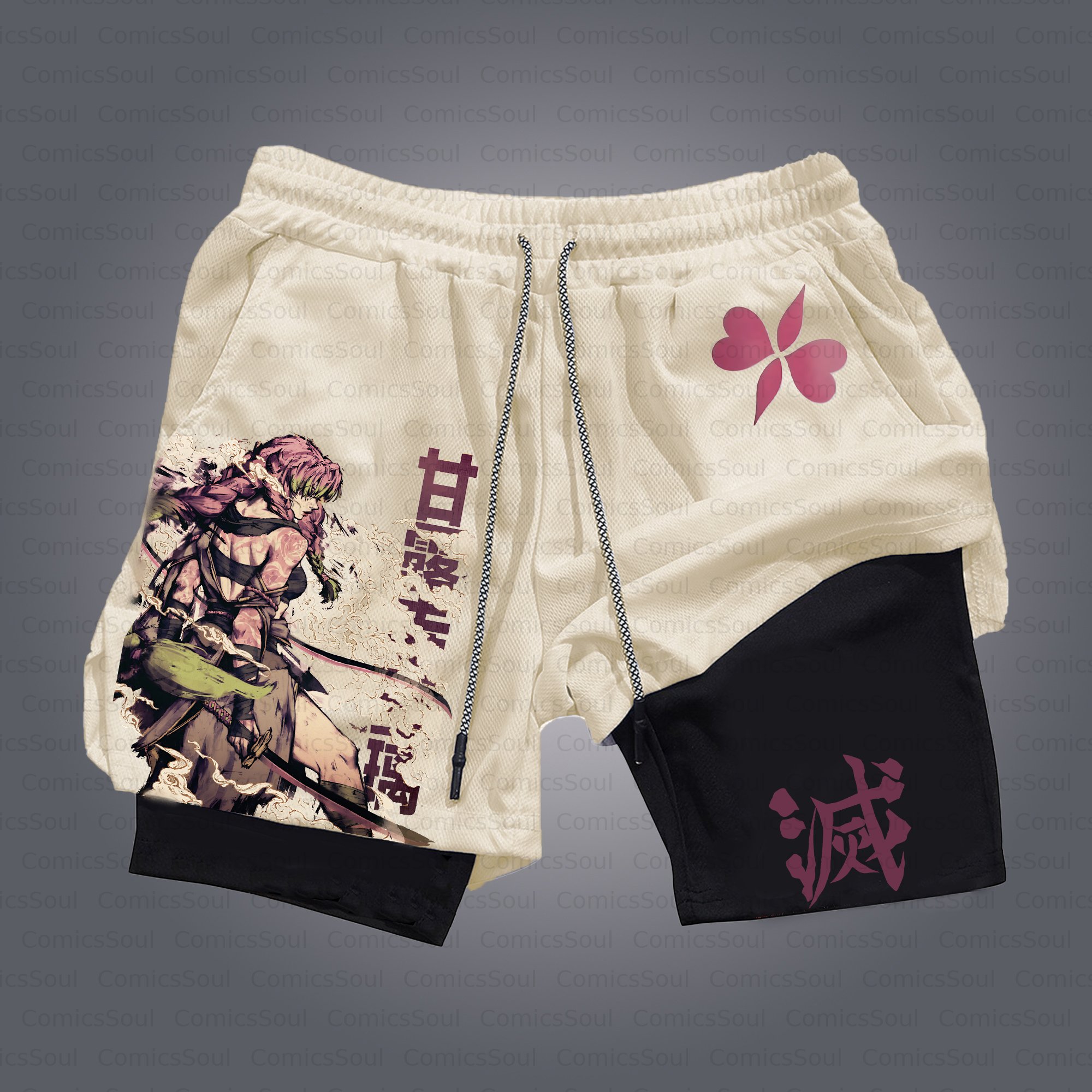 Unisex Casual Anime Style Shorts