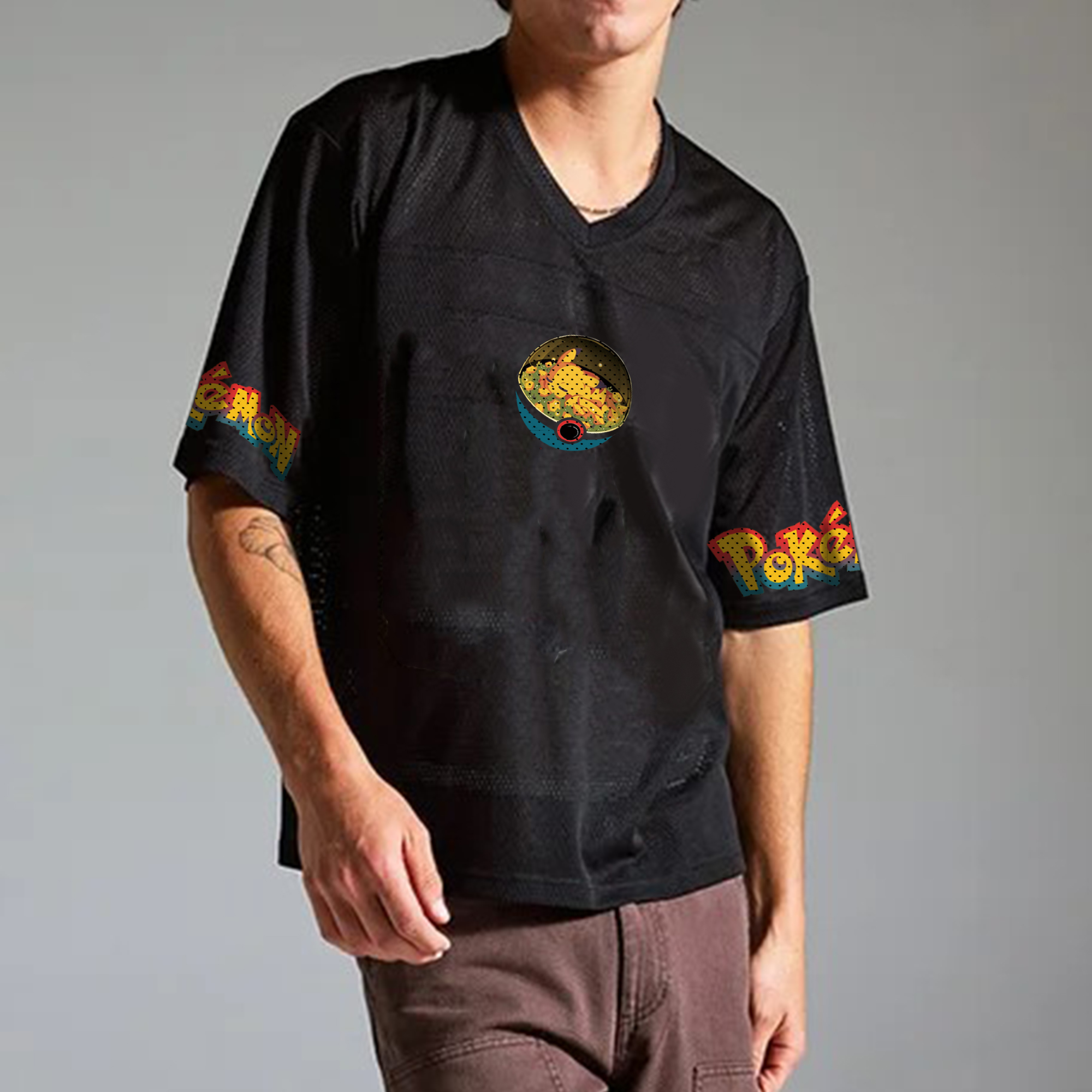 Unisex  “Comicssoul” Anime Style Retro I Mesh T-Shirt