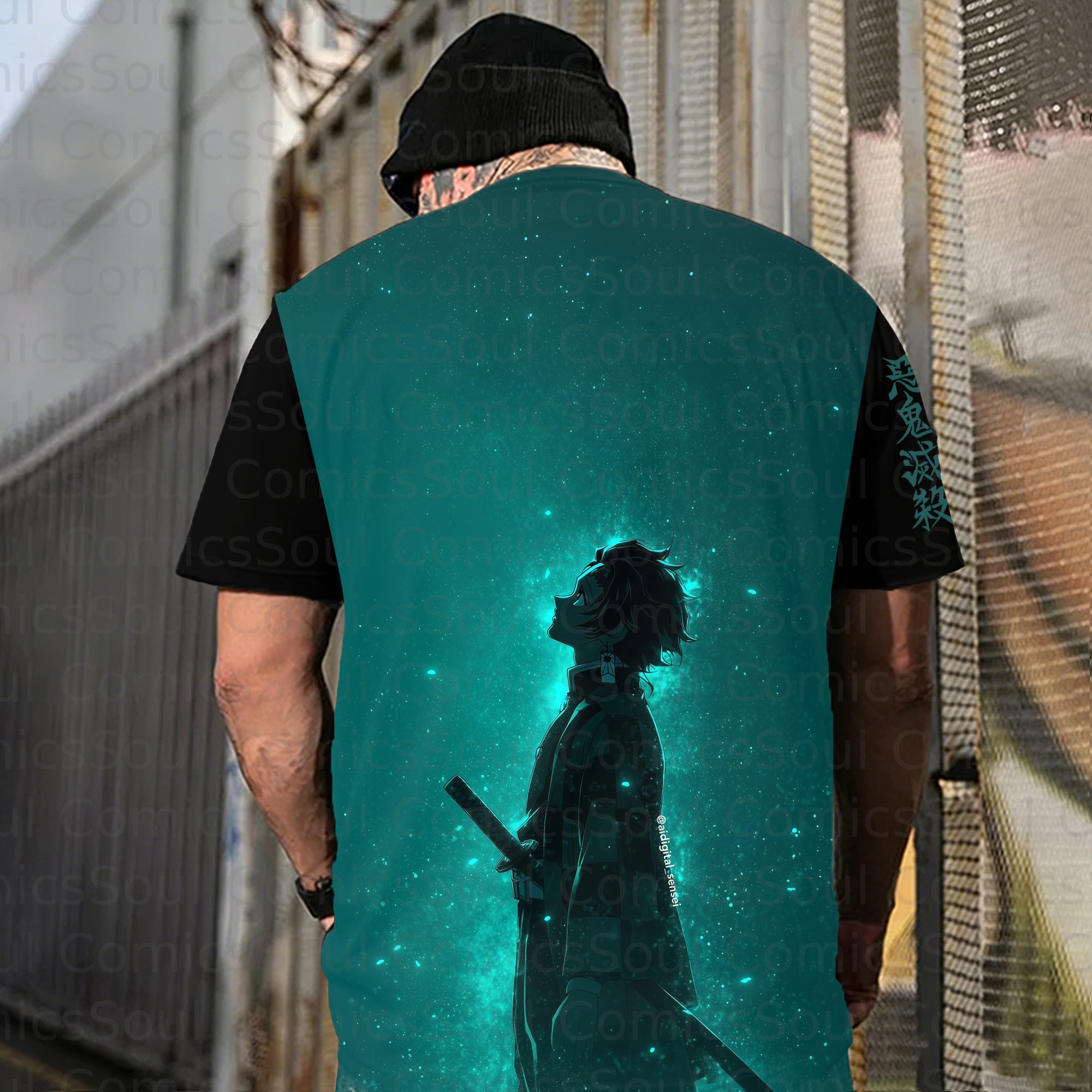 Unisex Anime Inspired Vintage T-Shirt