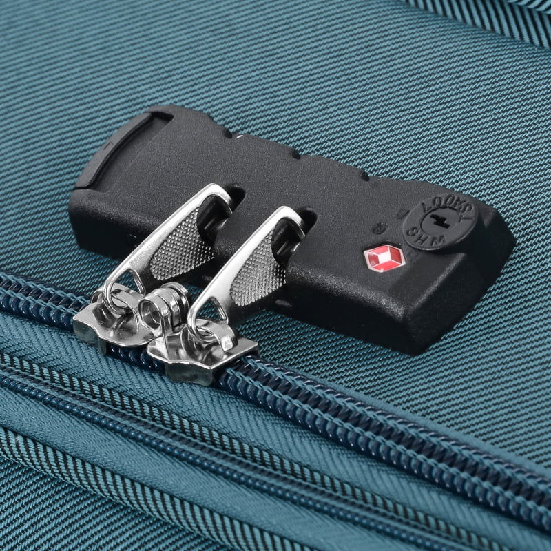 Softside Luggage Expandable 3 Piece Set Suitcase Upright Spinner Softshell Lightweight Luggage Travel Set - Image 69