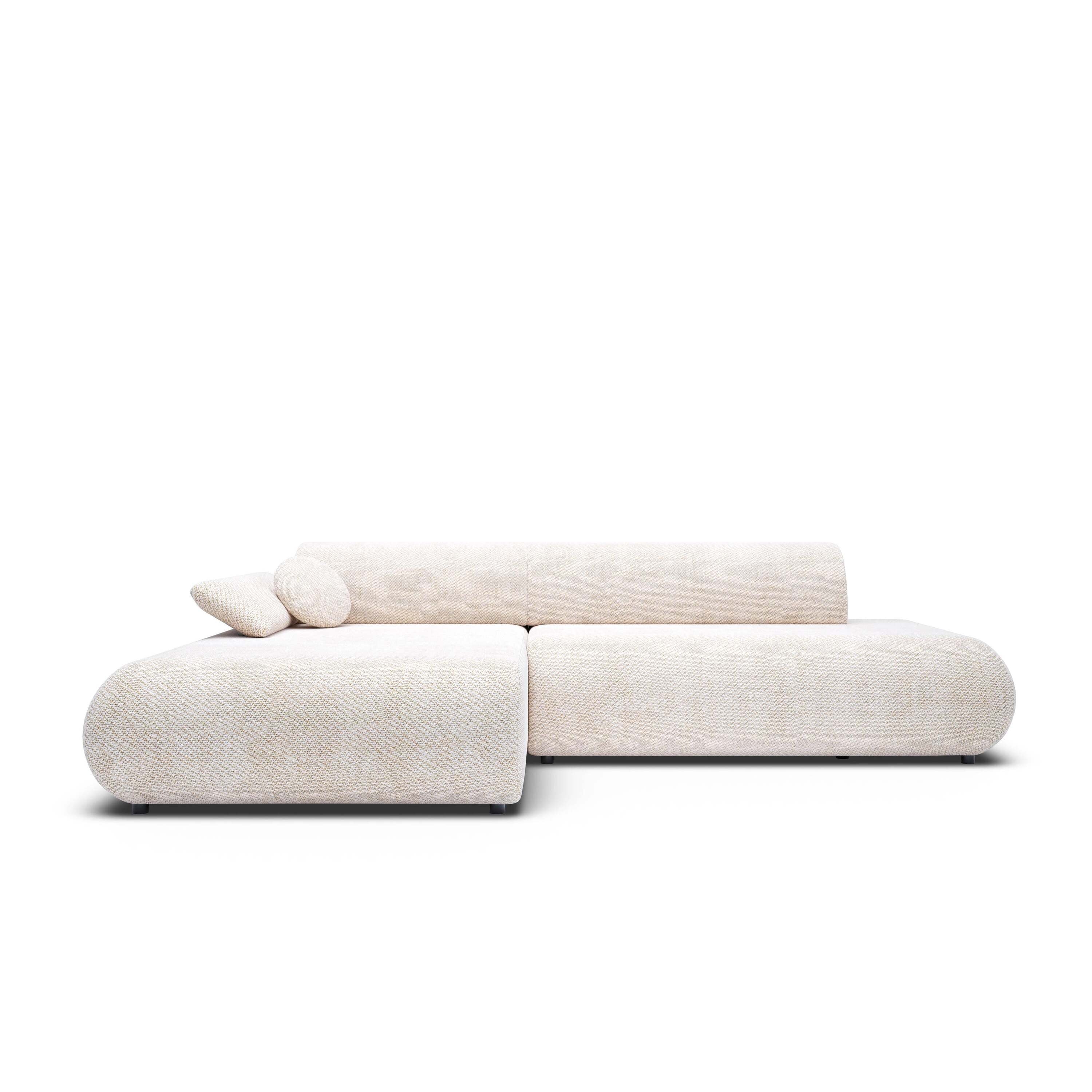 Blokker Wisp Hoekbank met Chaise Longue Links met Slaapfunctie - Cheni