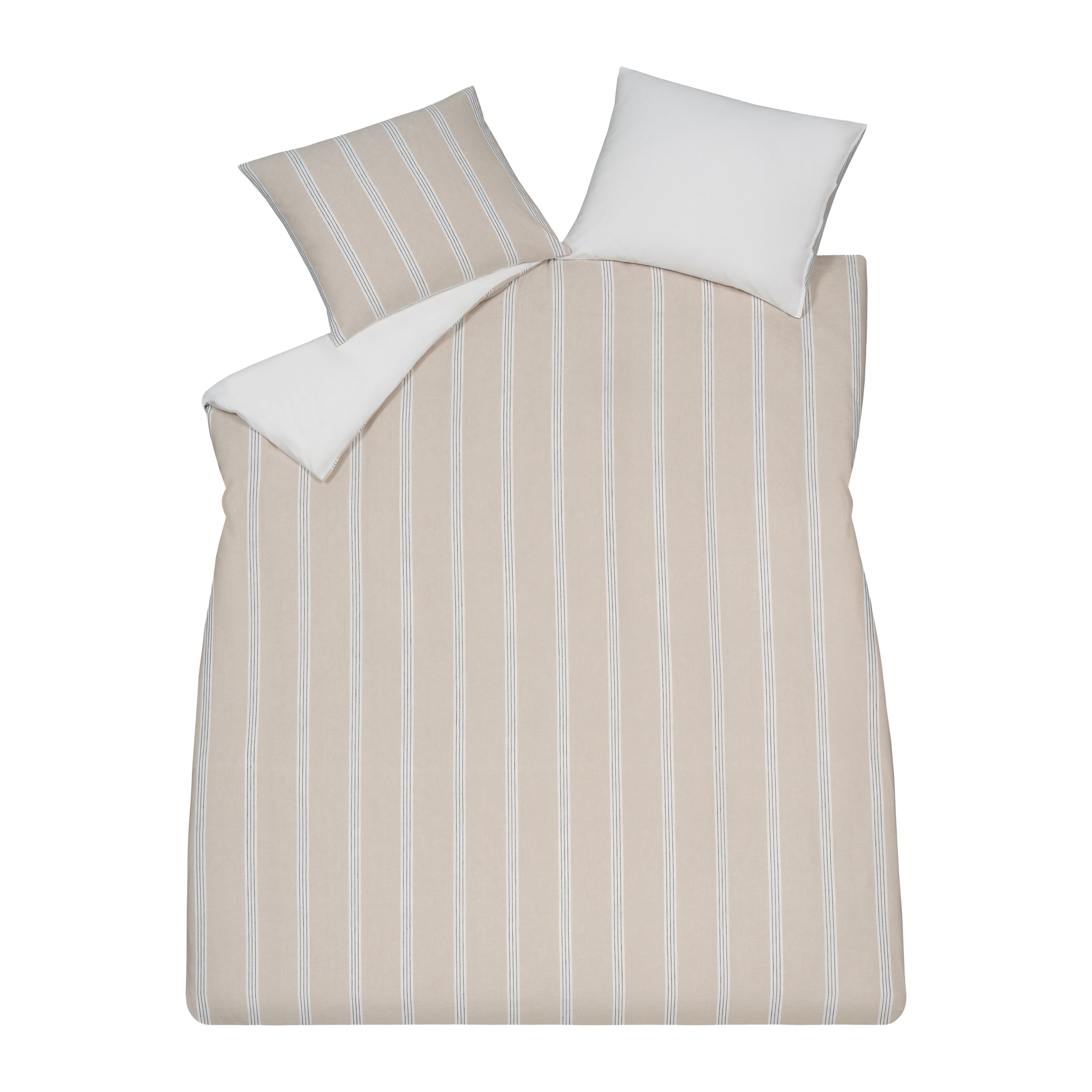 Vandyck Pure Dekbedovertrek 200x200/220 cm - Stone 91
