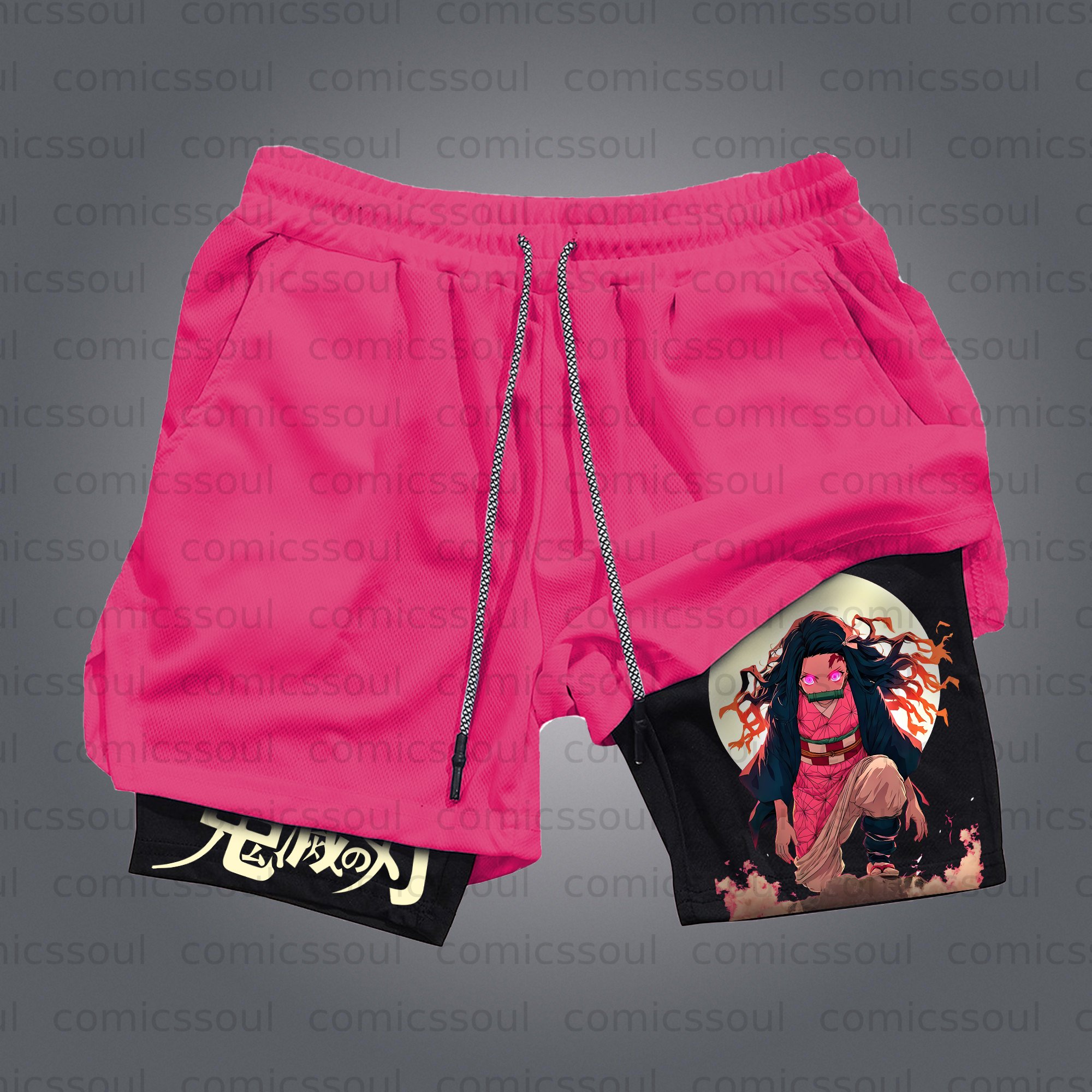 Unisex Casual Anime Streetwear Shorts