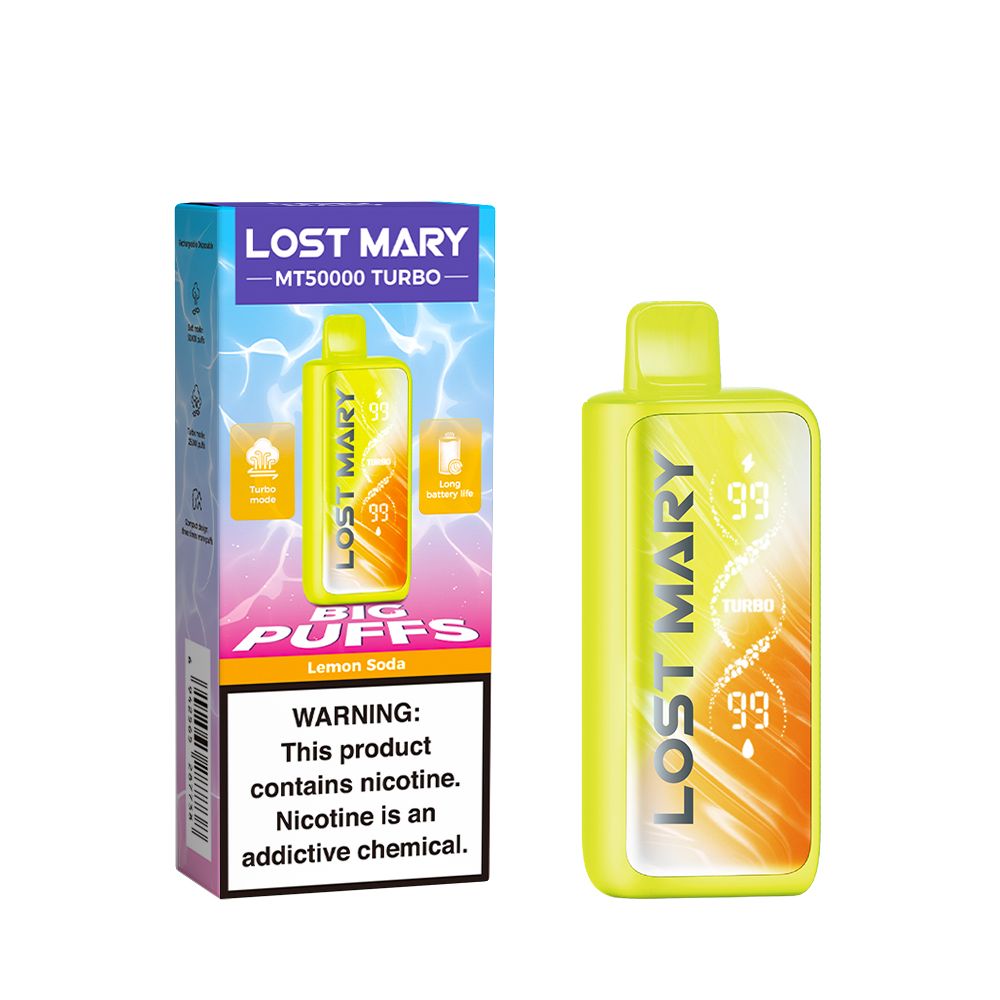 LOST MARY MT50K Turbo Rechargeable Disposable Vape - elfbarduke