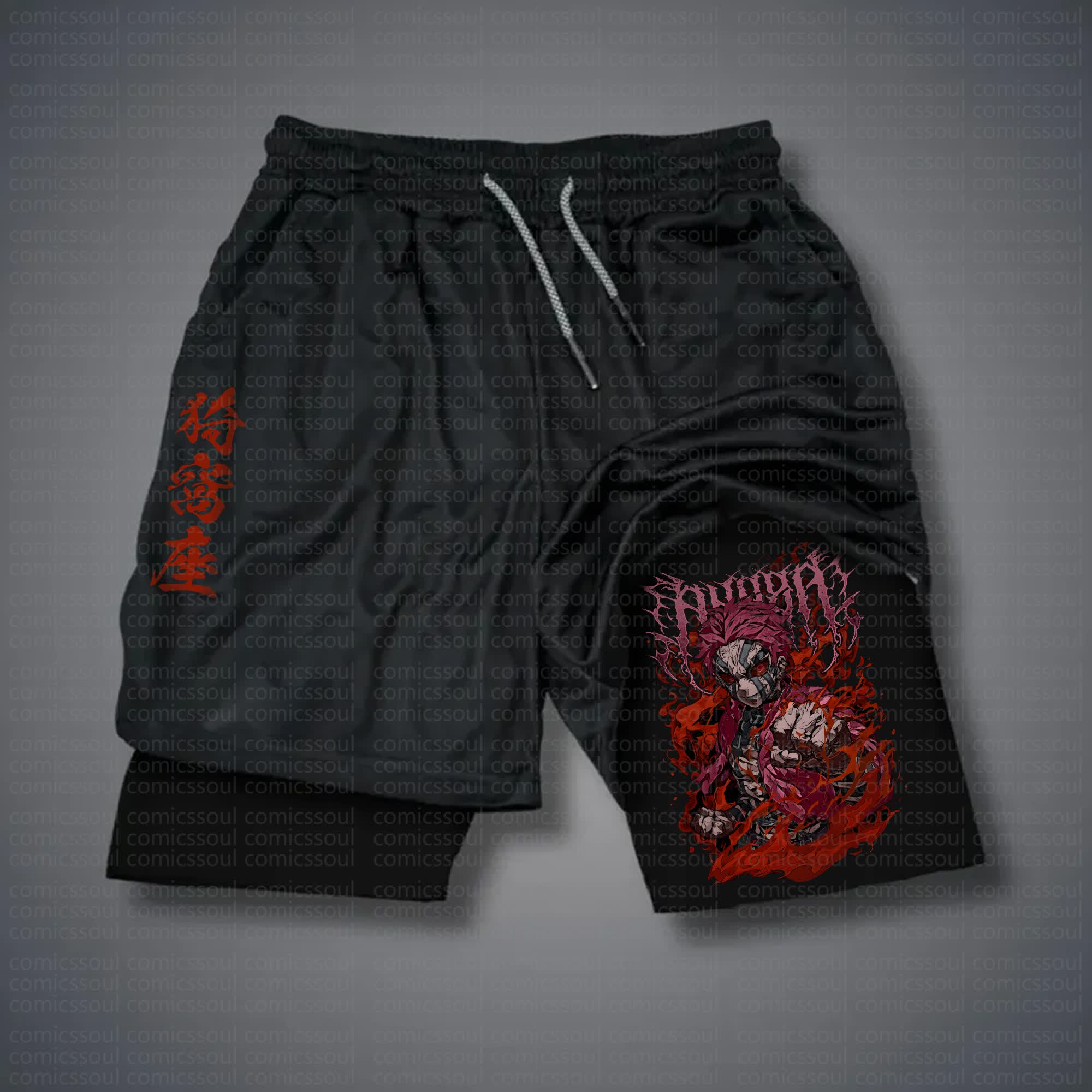 Unisex Casual Anime Streetwear Shorts 丨Comicssoul