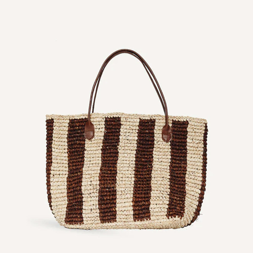 Bembien - Sac Franci - Rayures Marron