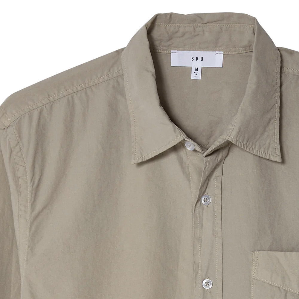 Save Khaki United - Chemise en Poplin - Kaki