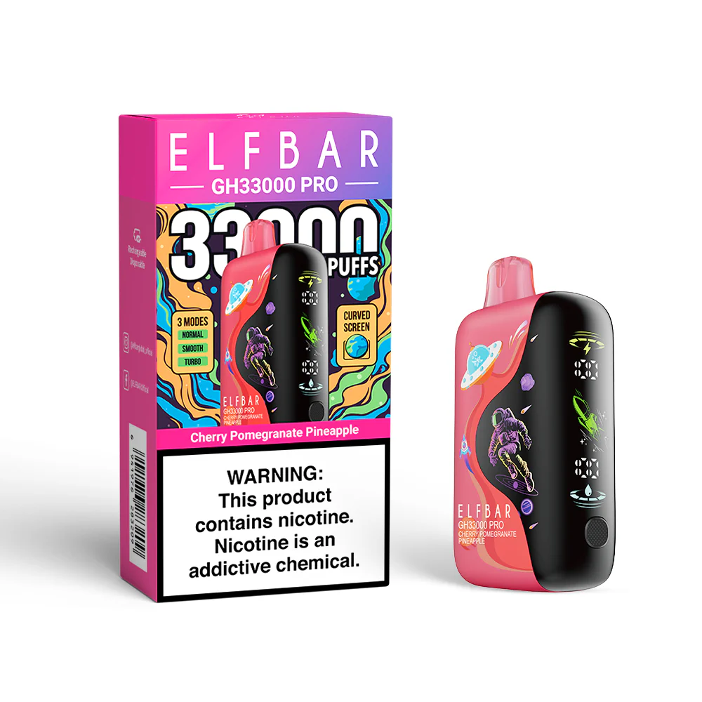 ELFBAR GH33000 PRO újratölthető eldobható e-cigaretta (minden íz)