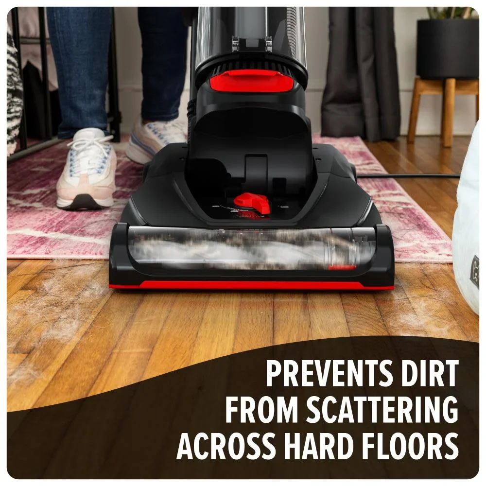 Dirt Devil 147893 Multi Surface Total Pet Plus Upright Bagless Vacuum Cleaner Machine, Black