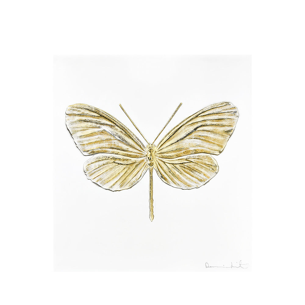 ETERNAL HOPE DAMIEN HIRST & LALIQUE 2015 - CRISTAL INCOLORE, TAMPONNÉ OR