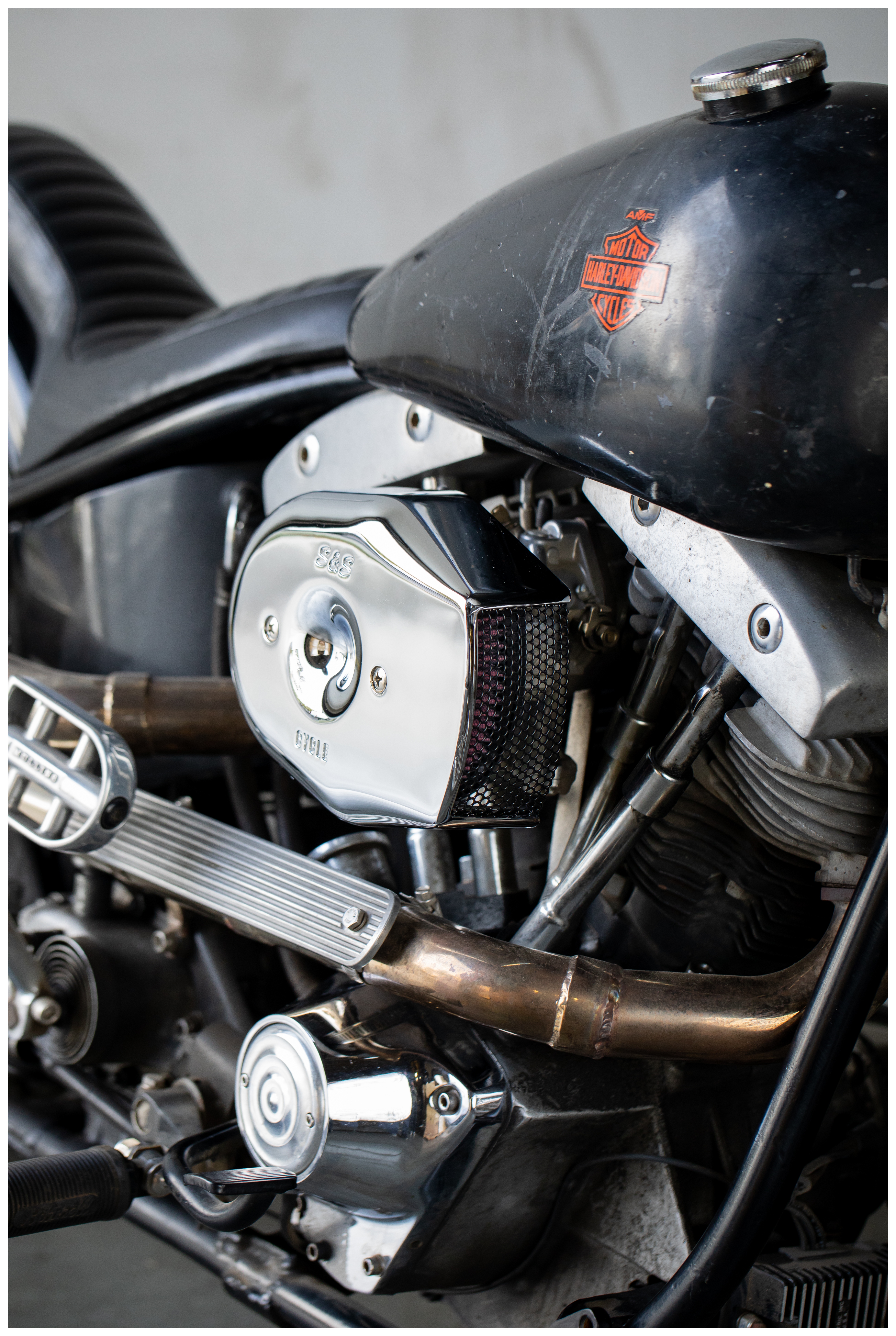 SportsBikeShop S&S Cycle Stealth Tribute Air Cleaner Cover